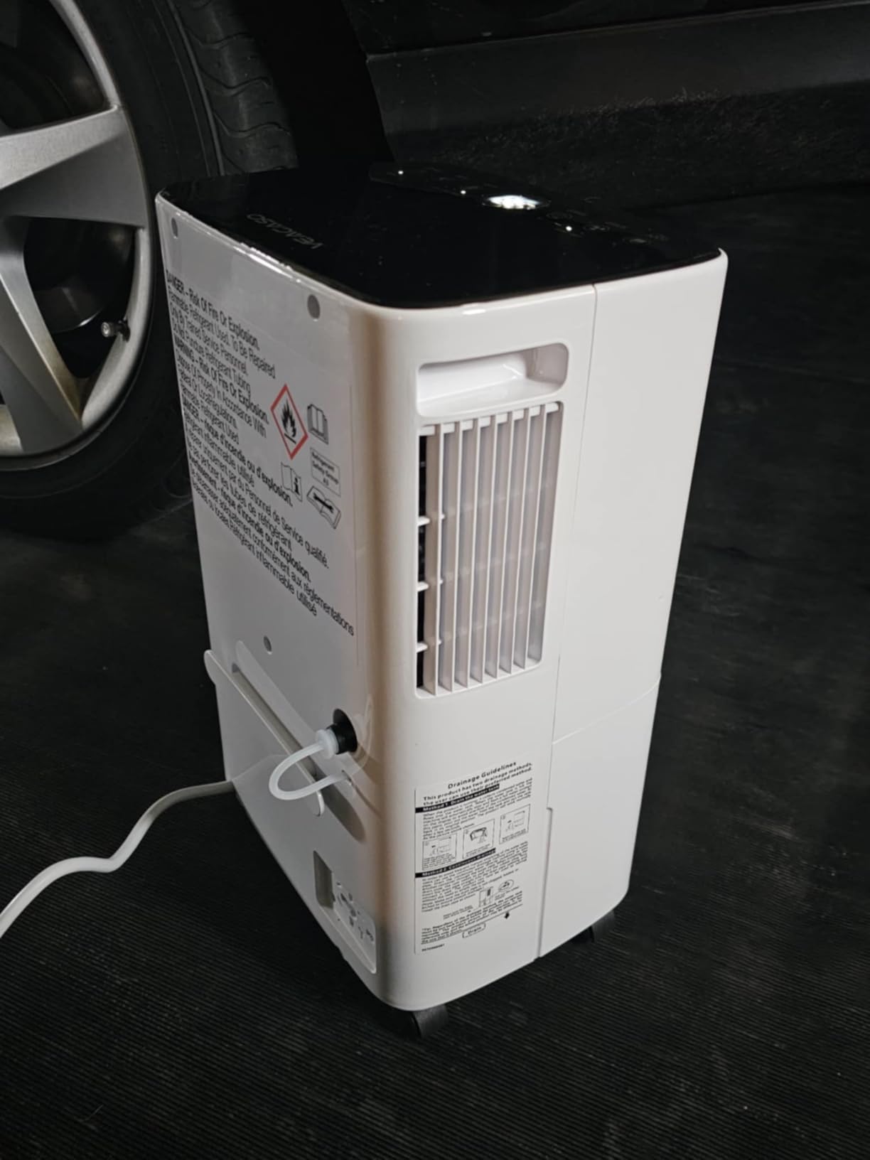VEAGASO 34-36 Pint/D, 2500 Sq.Ft Dehumidifier for Basement with Drain Hose customer photo 2