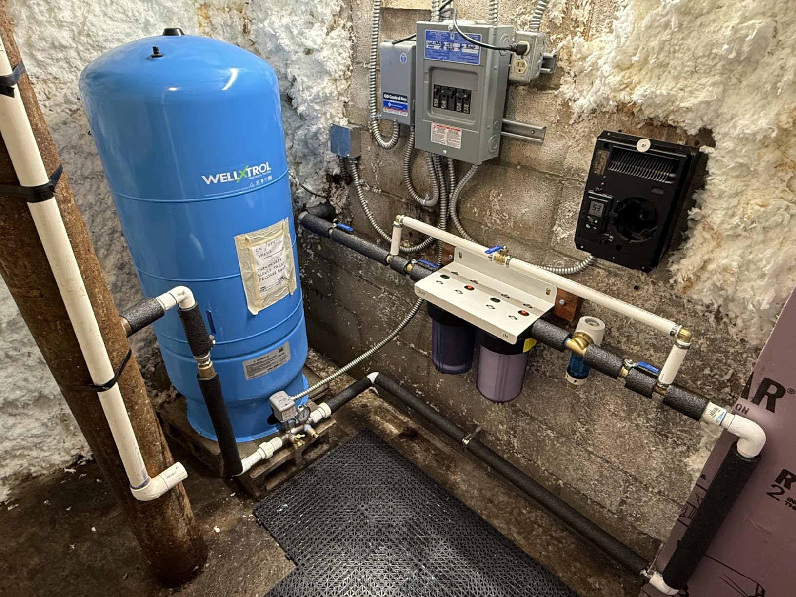 SimPure Whole House Water Filter System, 3 Stages Clear 20