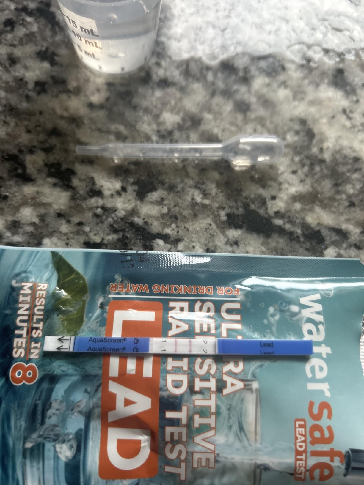 Watersafe Lead in Drinking Water Test Kit - EPA-Compliant & Lab-Verified 8-Minute Detection Below 5 PPB - Easy & Accurate DIY Home Testing for Tap & Well Water - 1 Pack customer photo 2