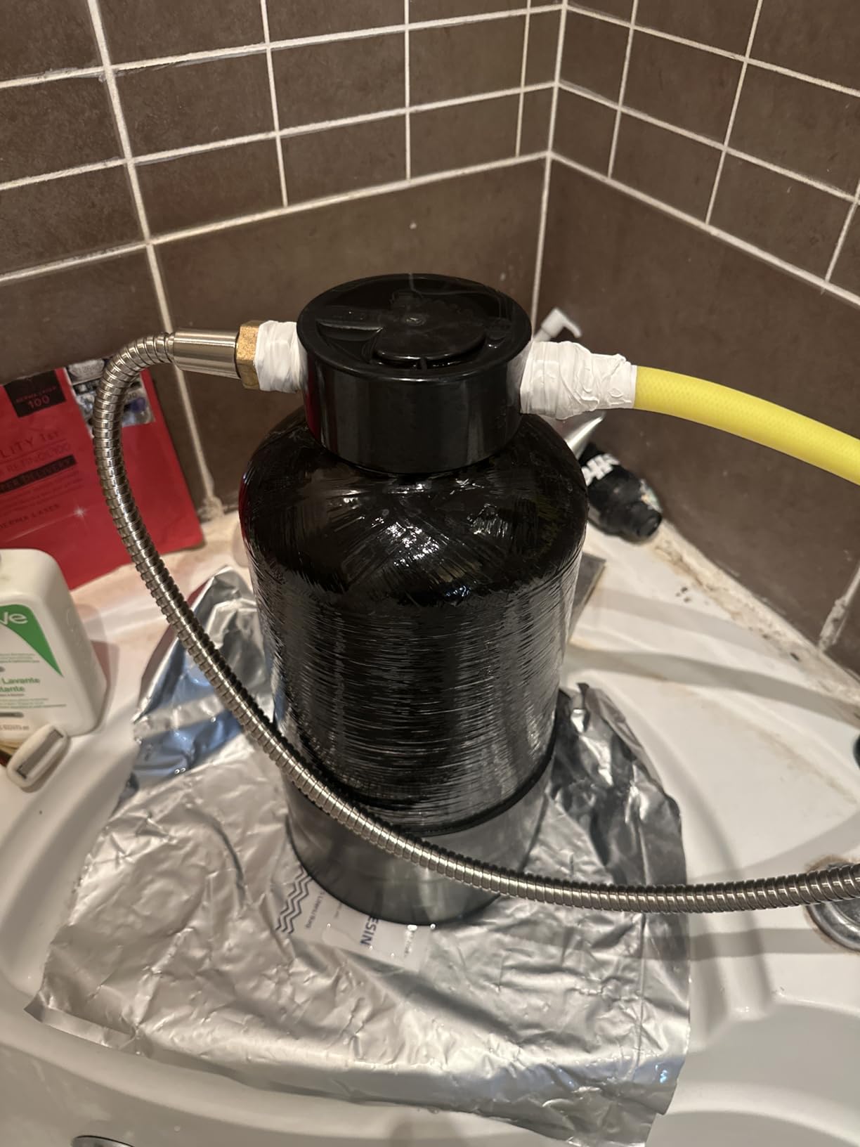 Filterelated RV Water Softener, 16000 Grain Portable, 3/4 Brass Fitting customer photo 1