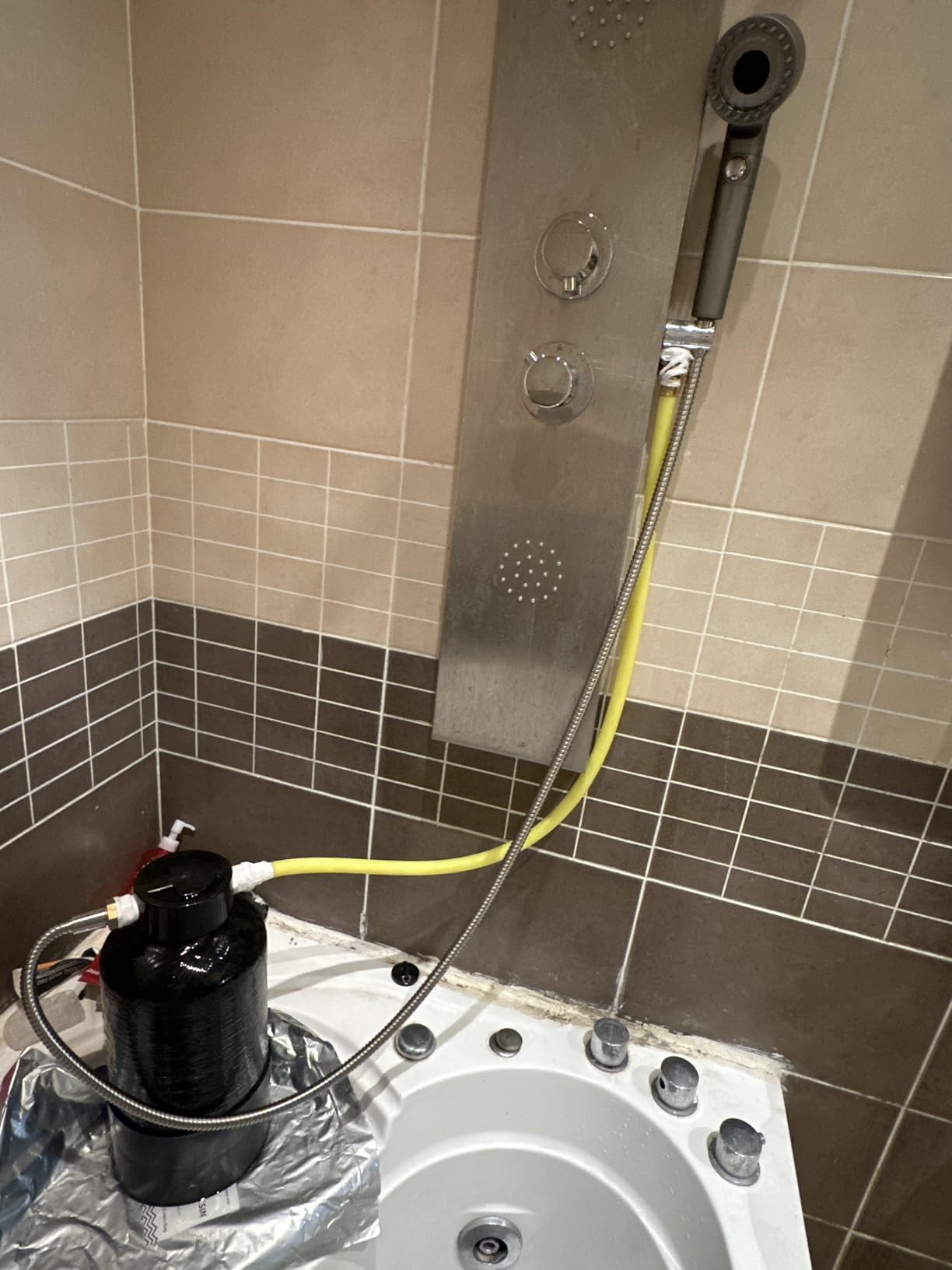 Filterelated RV Water Softener, 16000 Grain Portable, 3/4 Brass Fitting customer photo 2