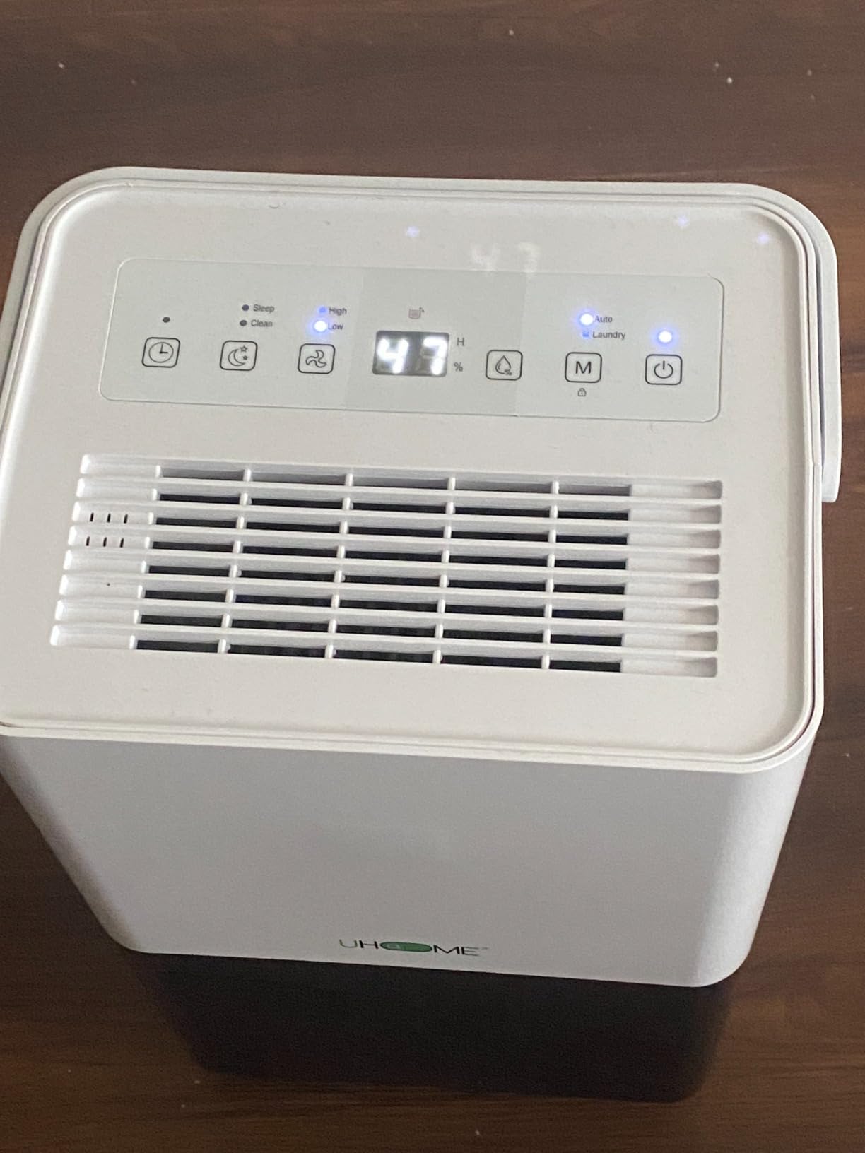 Uhome 150 Pints Dehumidifier with Pump - 7000 Sq. Ft Quiet Dehumidifier for Home, Large Basement, Storages and Large Rooms with 1.85Gallon Water Tank customer photo 1