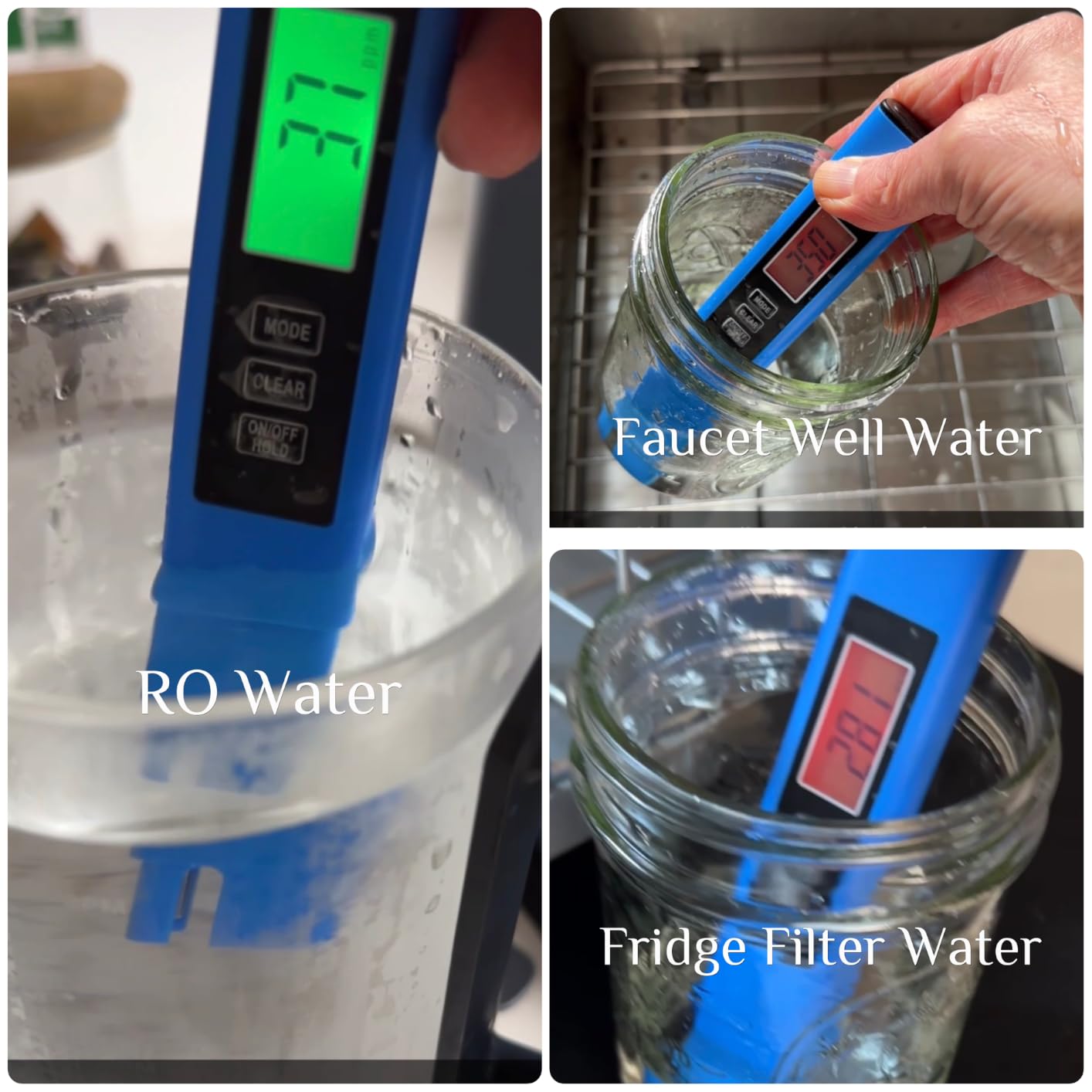 Bluevua RO100ROPOT-Lite Countertop Reverse Osmosis Water Filter System, Portable RO Filtration with Remineralization, 7-Stage UV customer photo 2