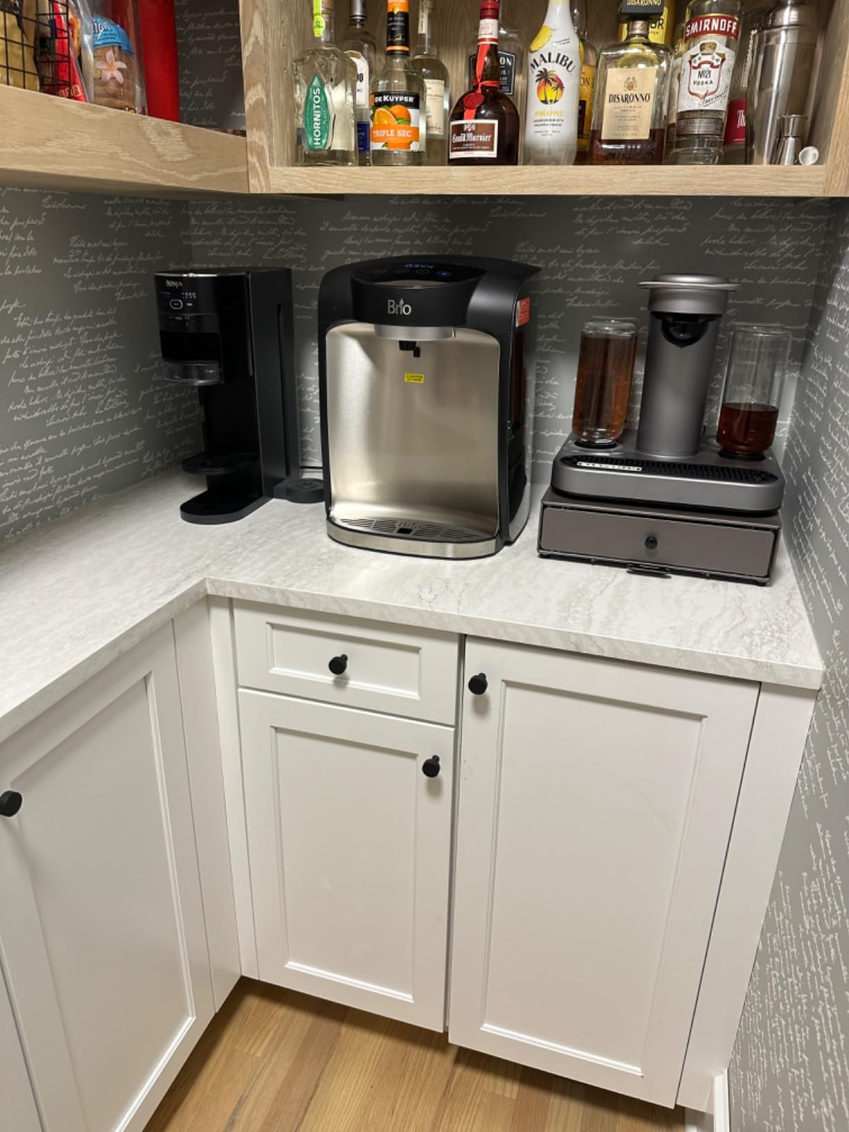 Brio 800 Bottleless Countertop Water Cooler w/ 2-Stage Filtration | Self Cleaning, Digital Display, 3-Temp (Hot Cold & Room Temperature) Filtered Drinking Water Dispenser for Bar Home Kitchen & Office customer photo 1