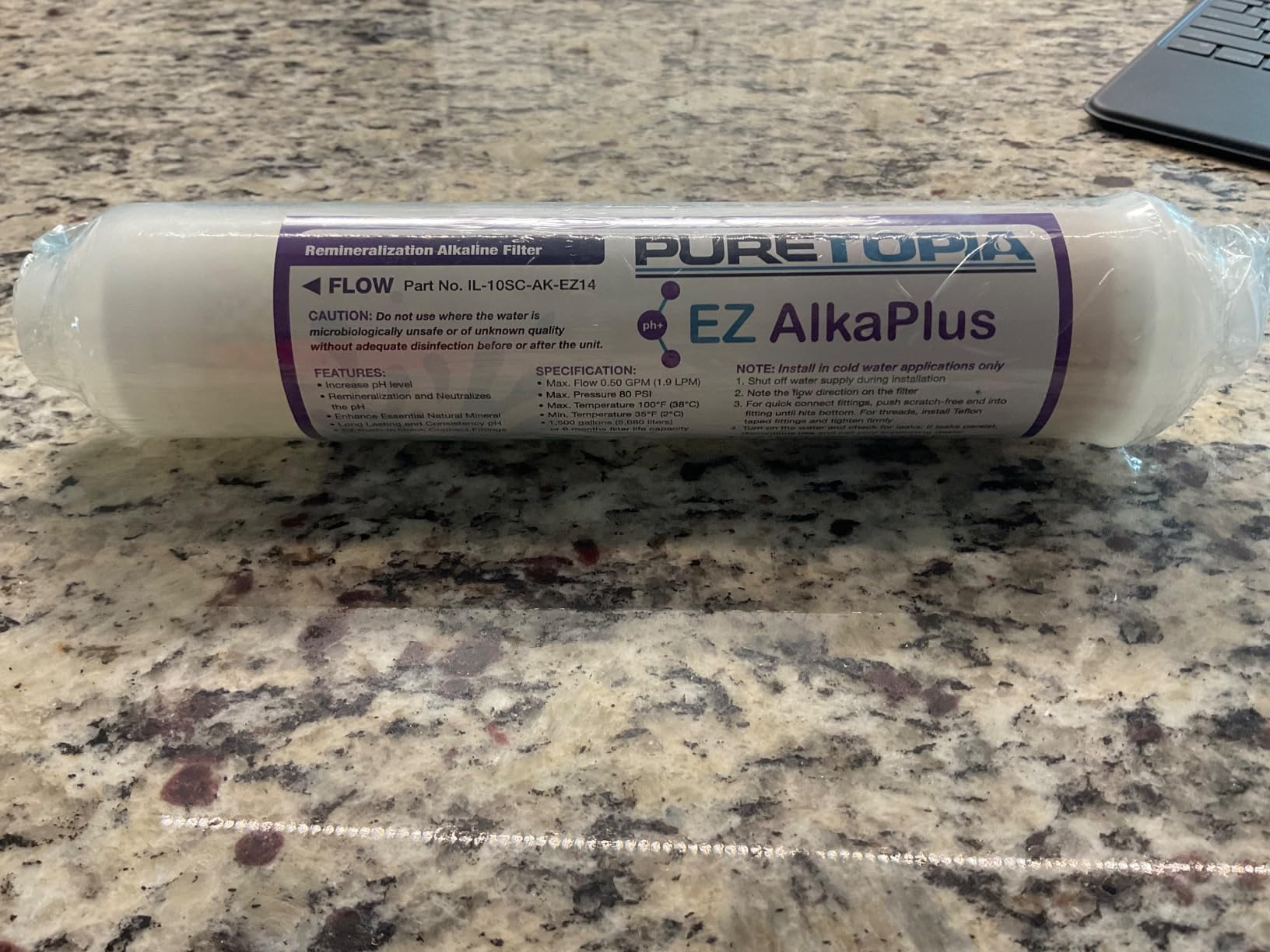 PureT Alkaline Remineralization RO Filter, 2