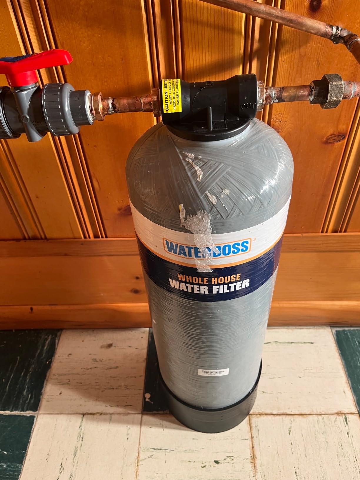 WaterBoss Whole House Salt Free Descaler System - Works with City & Well Water Filters - 6yr, 600,000 Gl - Water Conditioner System for Home - WB-WH-DSCLR customer photo 1