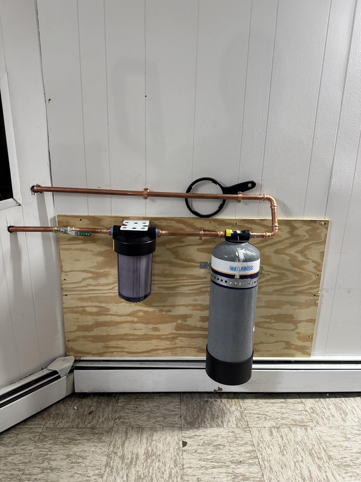 WaterBoss Whole House Salt Free Descaler System - Works with City & Well Water Filters - 6yr, 600,000 Gl - Water Conditioner System for Home - WB-WH-DSCLR customer photo 2
