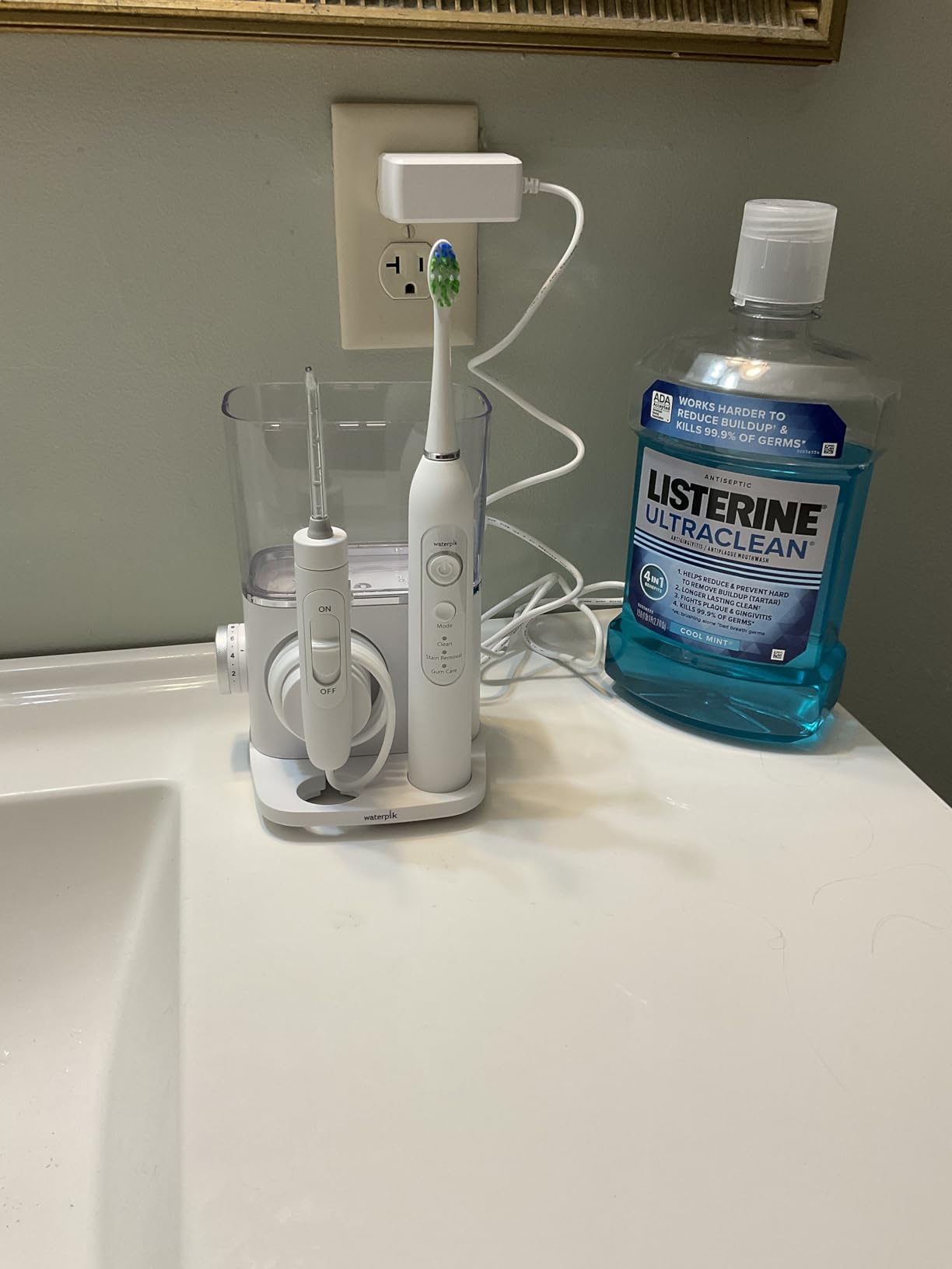 Waterpik Sensonic Complete Care Water Flosser & Electric Toothbrush Combo customer photo 1