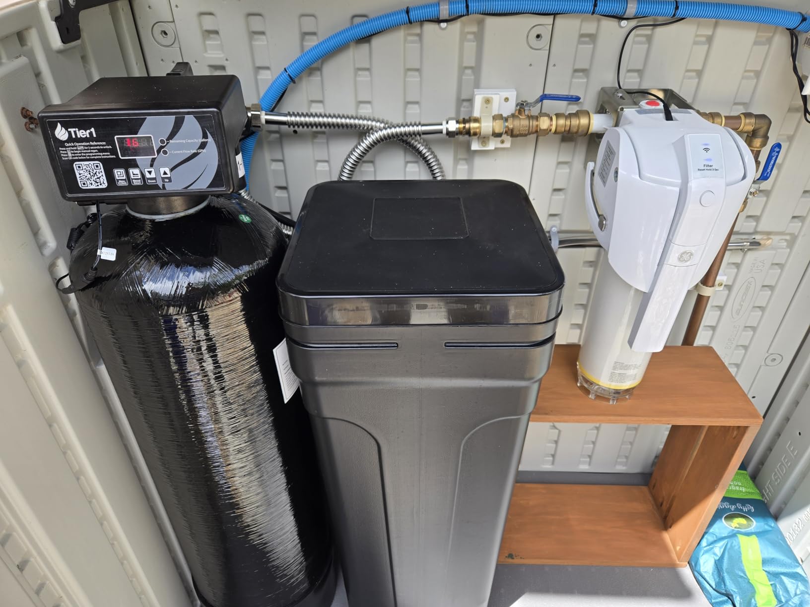 Tier1 Whole House Water Softener System Compact 32,000 Grain - Ceramic Valve Technology, Metered Regeneration customer photo 1