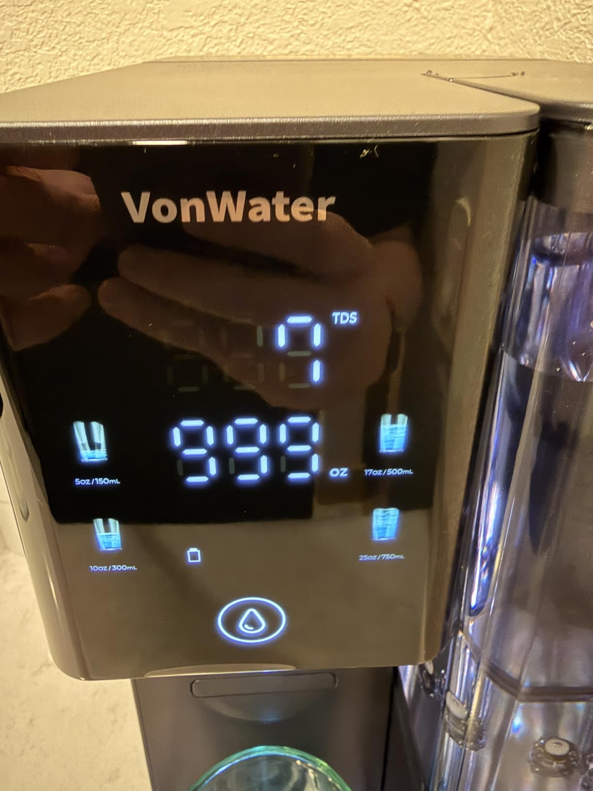 7-Stage Countertop Reverse Osmosis Water Filter System, 528 Gallons RO Water Filtration with Portable Pitcher, NSF/ANSI 372, 53, 42, 58, Reduce TDS PFAS, 5 Volumes, 3:1 Pure to Drain CT910 customer photo 1