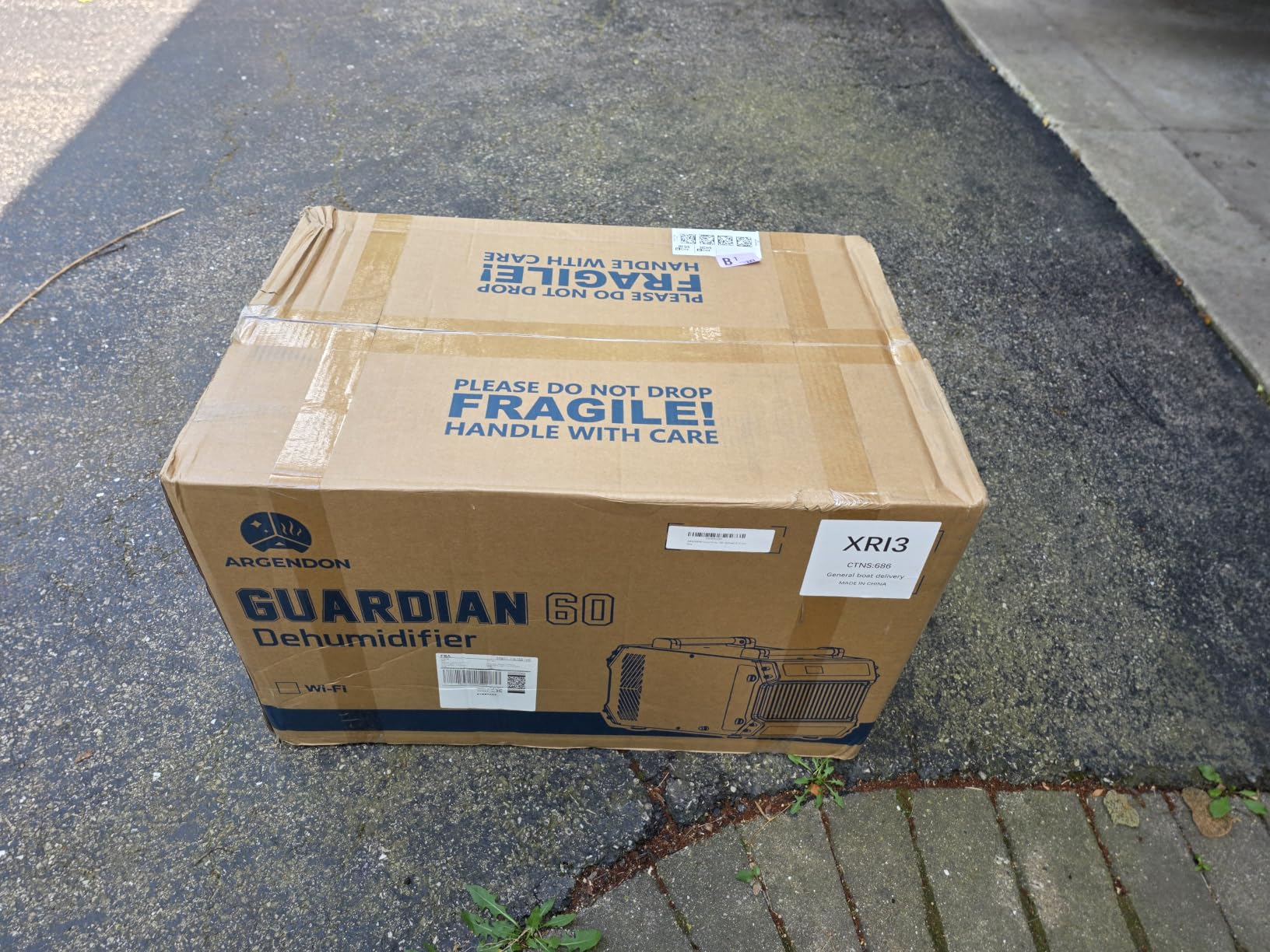 ARGENDON Commercial Dehumidifier for Crawlspace, 145 PPD Industrial Dehumidifiers with Drain Hose for Basement, Large Space, Auto Defrost, Compact, ETL, 5-Year Limited Warranty, Guardian 60 customer photo 1