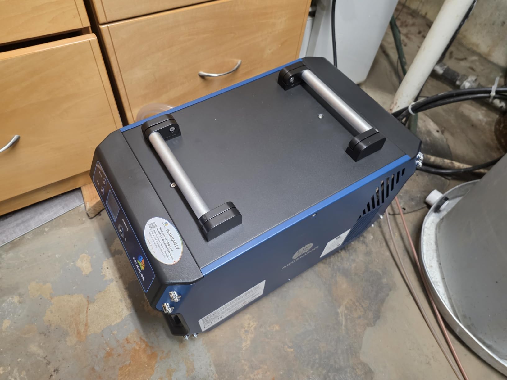 ARGENDON Commercial Dehumidifier for Crawlspace, 145 PPD Industrial Dehumidifiers with Drain Hose for Basement, Large Space, Auto Defrost, Compact, ETL, 5-Year Limited Warranty, Guardian 60 customer photo 2