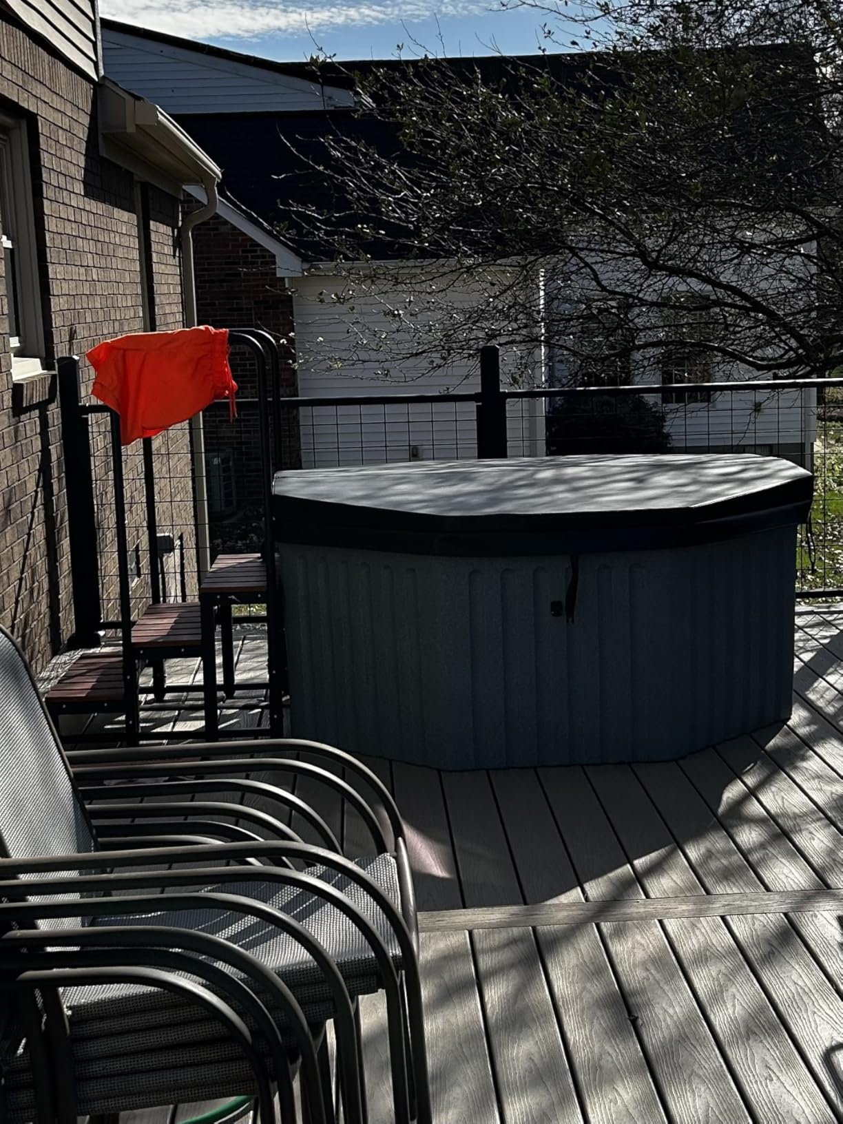Aqualife by Strong Spas Invi 5 Person Rigid Resin Hot Tub Spa, 11 Jets, 2BHP 2-Speed Pump, Stainless Steel Heater, 120V Plug & Play, Full Foam Insulation, 4 Season Outdoor, LED, Cover and Filter customer photo 1