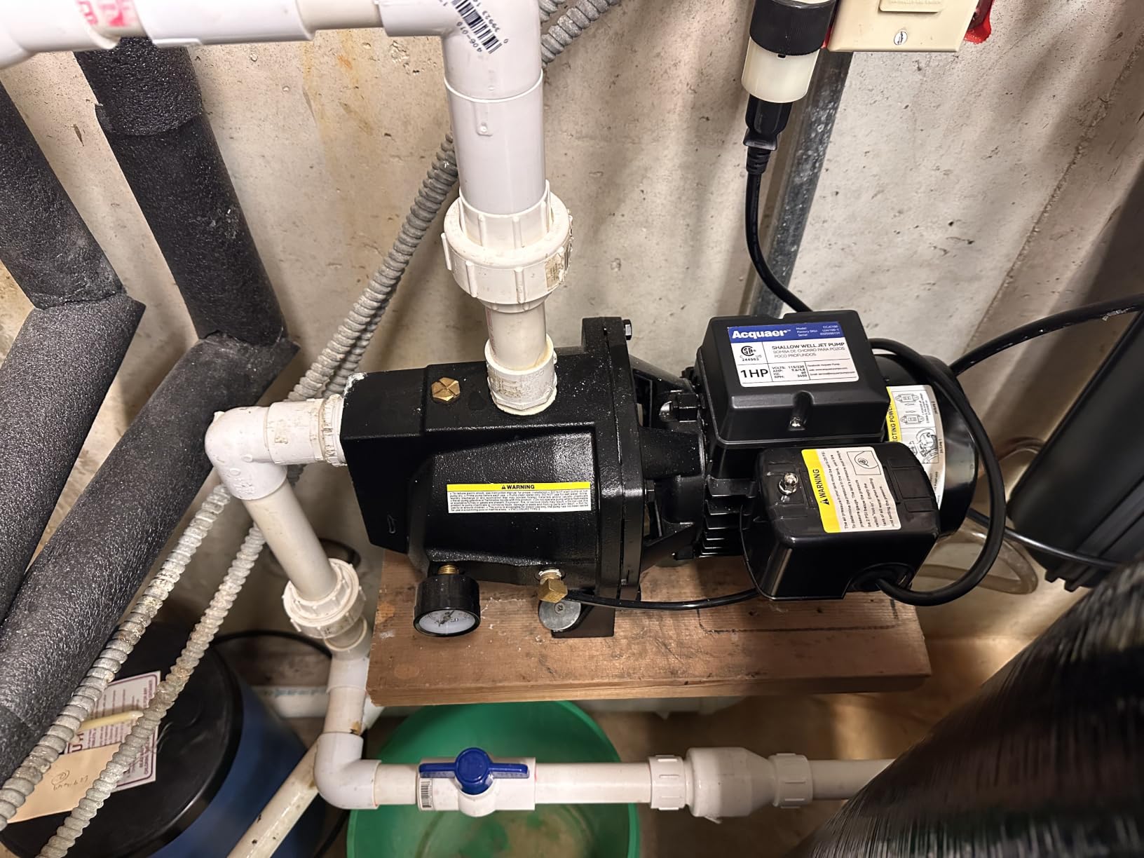 Acquaer Shallow Well Jet Pump, Cast Iron, Well Depth Up to 25ft customer photo 1