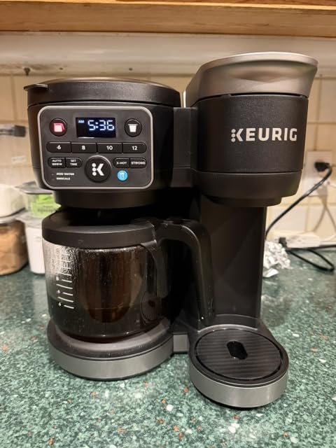 Keurig K-Duo Hot & Iced Single Serve & Carafe Coffee Maker, MultiStream Technology, 72oz Reservoir (Gen 2) customer photo 1