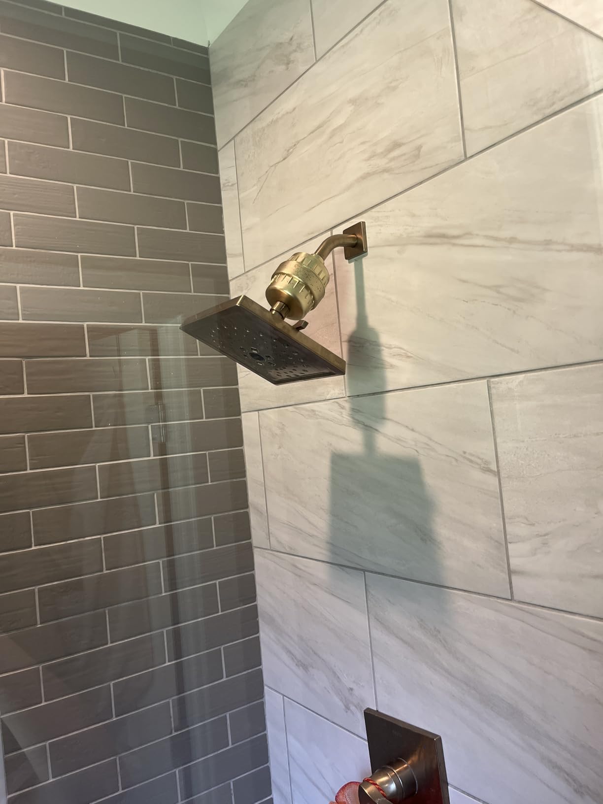 weAQUA Heavy Duty Shower Filter Family 2 PACK - 99% Removal for Hard Water, Chlorine, Fluoride, Heavy Metals, Micro-life, Organics (Chrome) customer photo 2