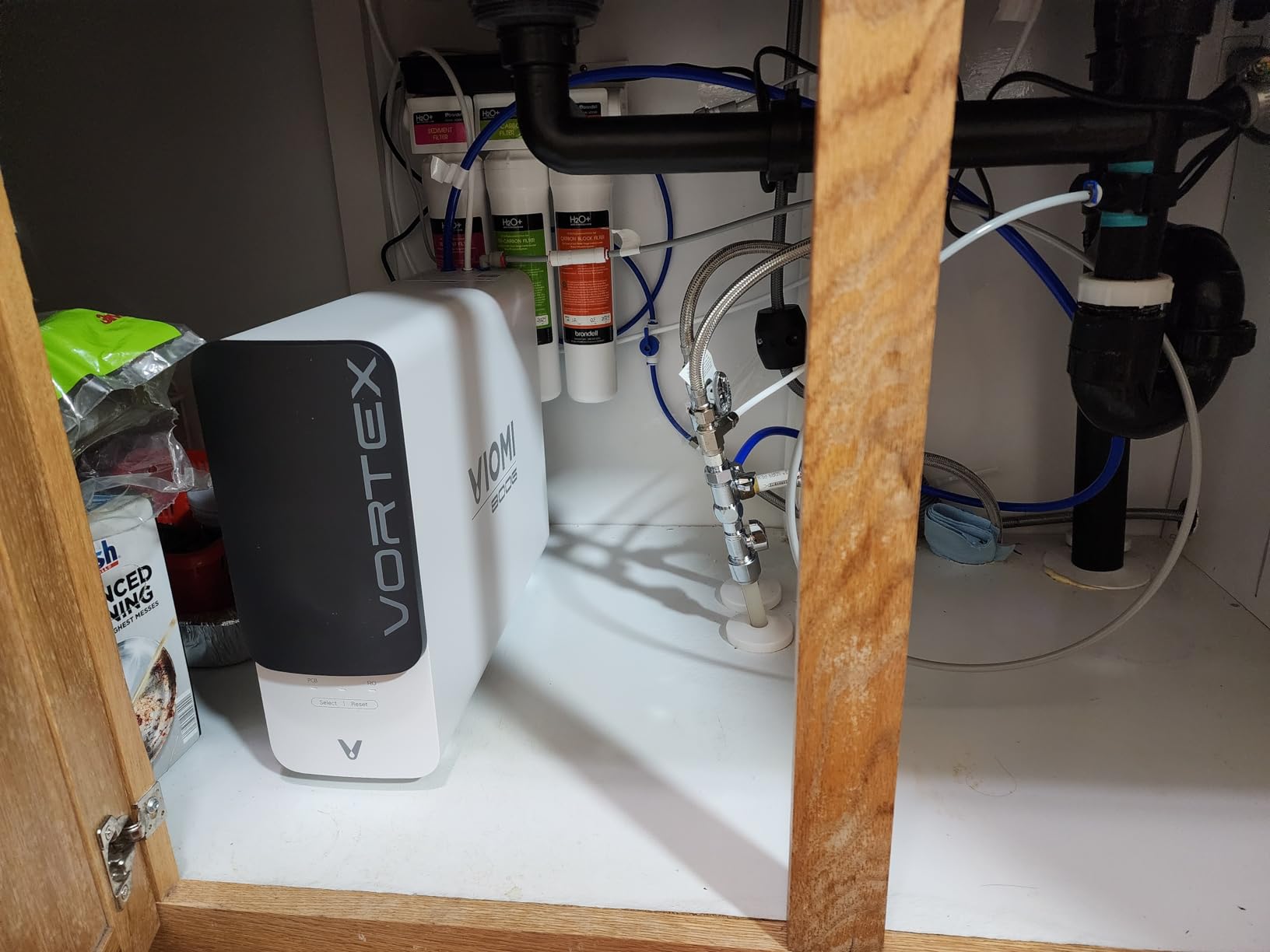 VIOMI 800GPD PFAS Reduction Reverse Osmosis System, NSF/ANSI 42, 53 and 372 Certified, 9-Stage & 48 Months Filter, Tankless RO Water Filter System Under Sink, Smart LED Reminder, Incl. 1 Extra Filter customer photo 1