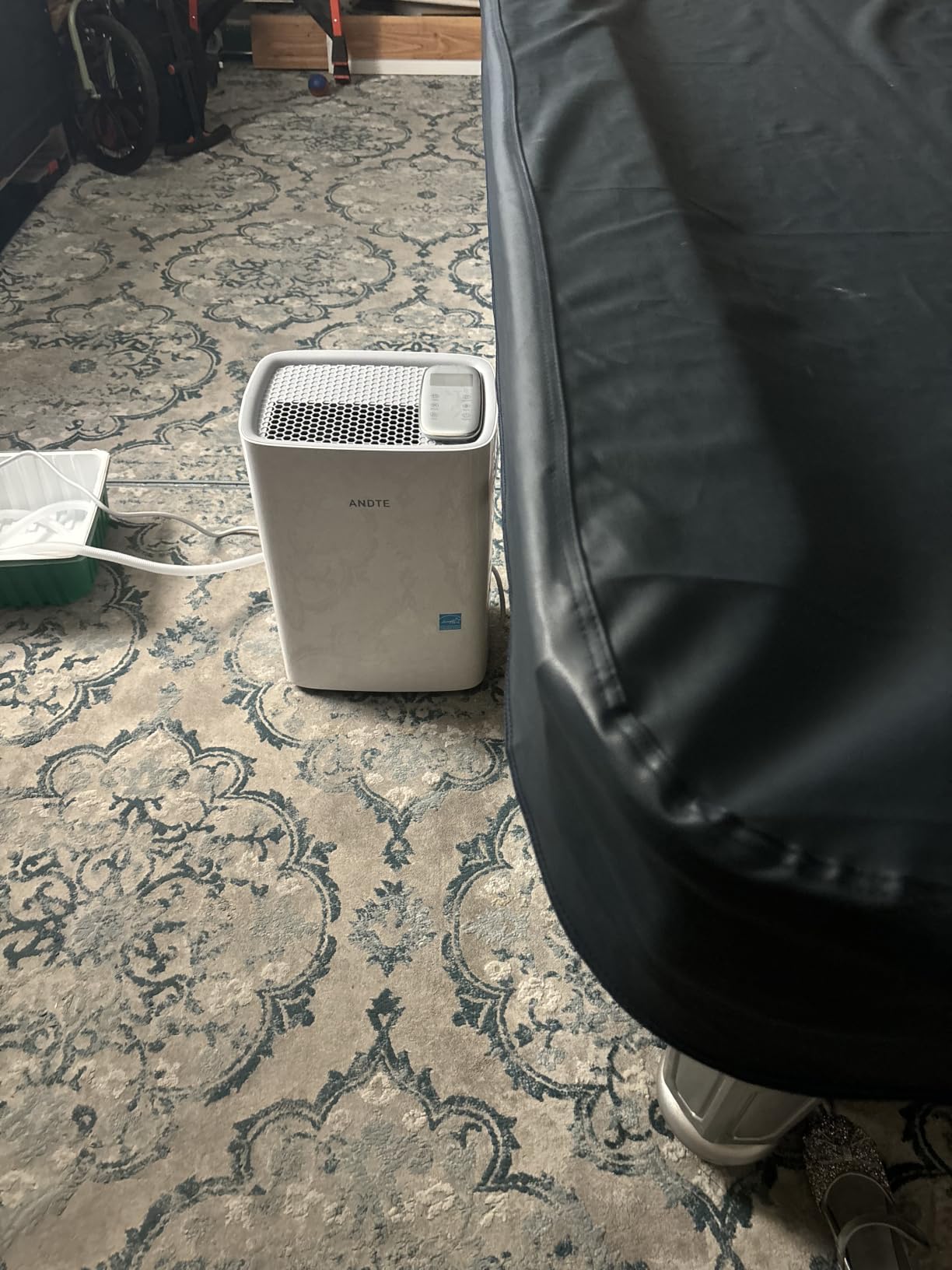 4500 Sq.Ft Energy Star Dehumidifier for Basement with Drain Hose, ANDTE 52 Pints Dehumidifiers for Home Large Room, Bathroom, Intelligent Humidity Control, Touch Control Panel, Auto Defrost customer photo 1