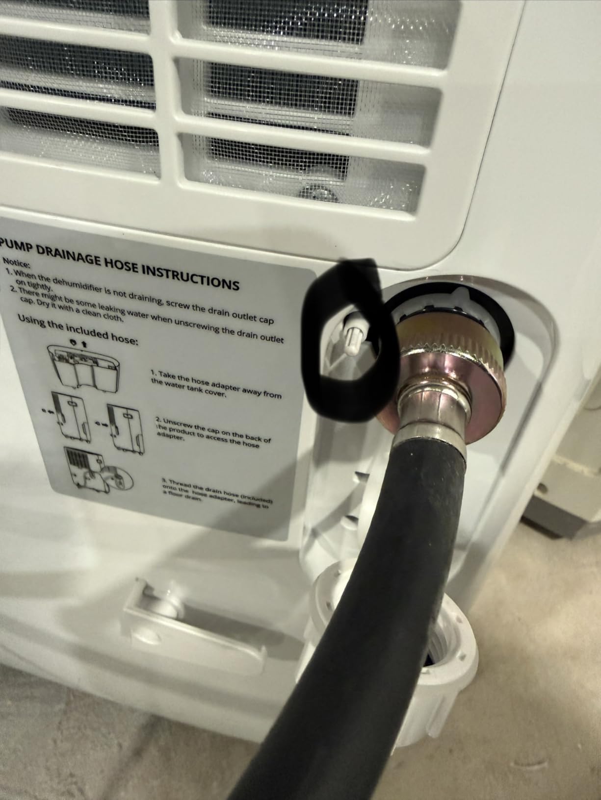 GoveeLife Dehumidifier with Pump for Home 4,500ft², 137 Pints, Drain Hose customer photo 1
