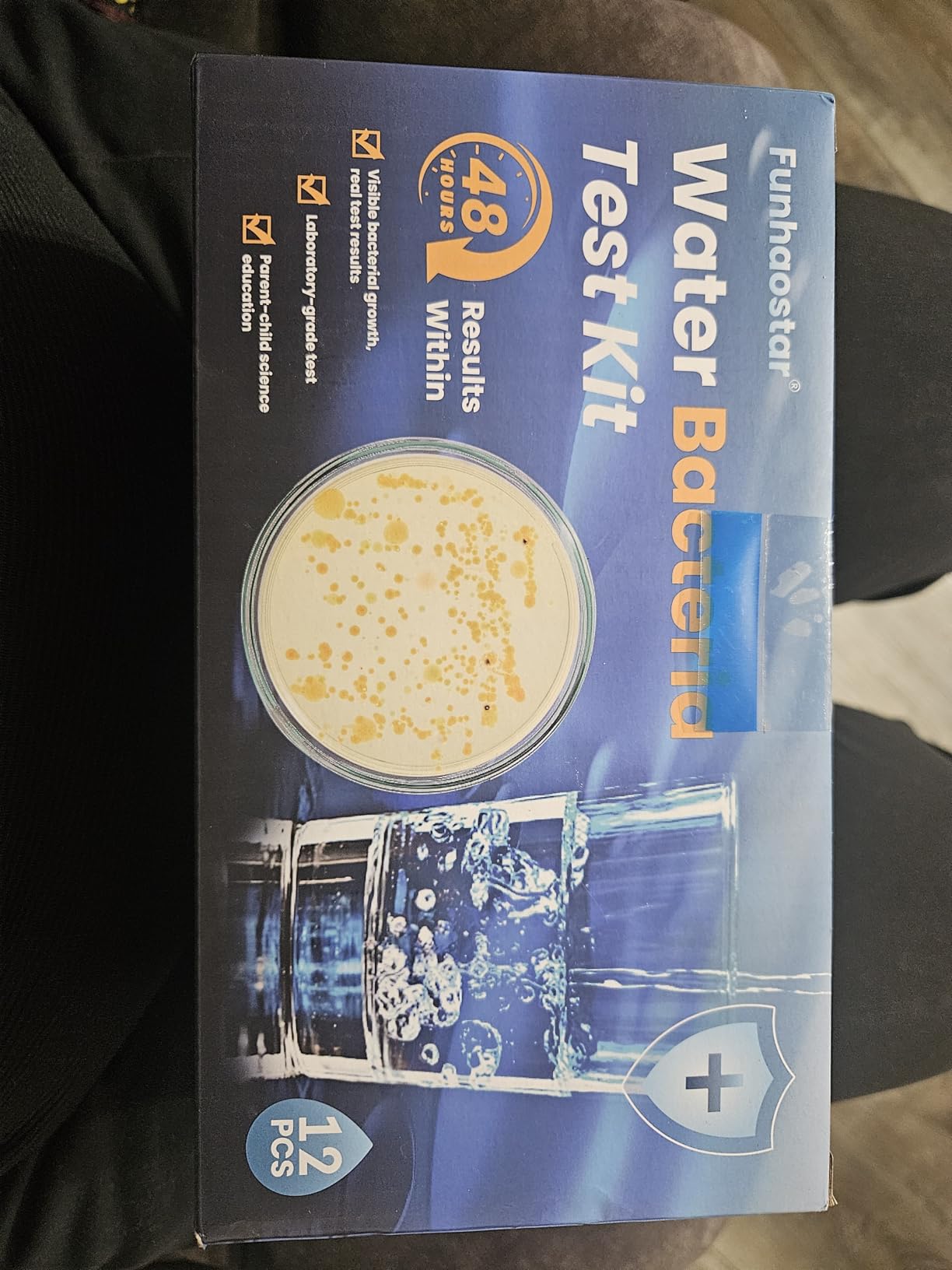 Bacteria Water Test Kit - 12 Tests Detects 50 Different Species of Coliform Bacteria, E.coli & All Bacteria | Home Test Kit for Well, Tap, Pool, Hot Tub & City Water | with Free Lab Analysis customer photo 2