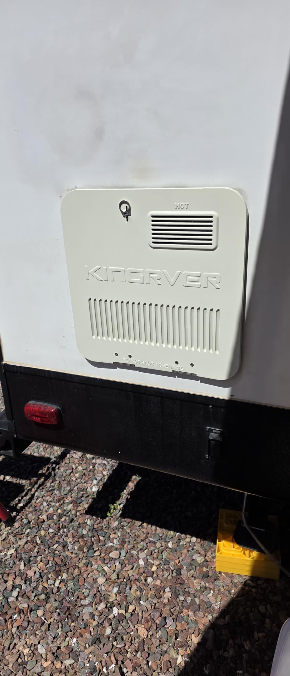 KINGRVER 6 Gallon RV Hybrid Water Heater, Electric & Gas Heating - Use Separately or Together for Faster Hot Water, Porcelain-Lined Steel Tank with DSI customer photo 1