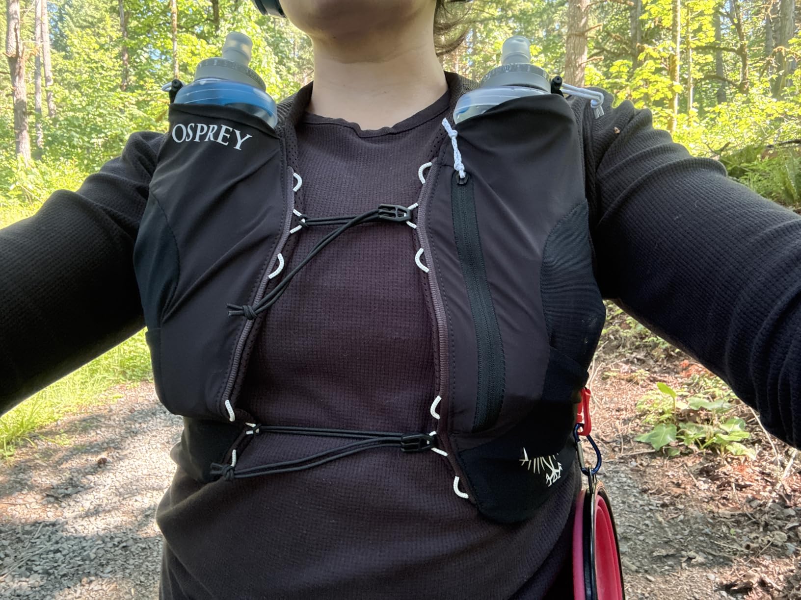 Osprey Duro LT Men's Running Hydration Vest with Hydraulics Soft Flasks customer photo 2