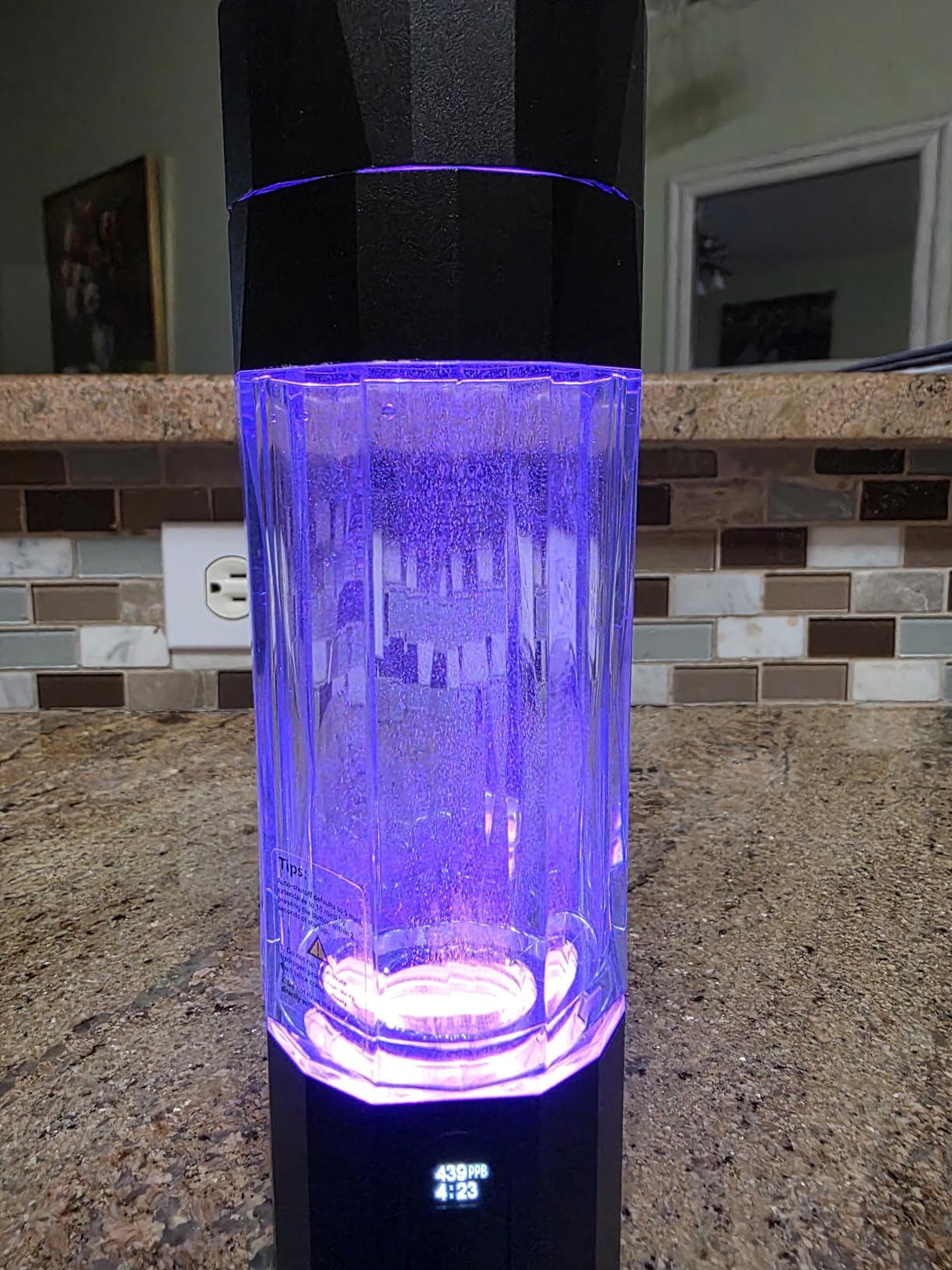 Upgrade Hydrogen Water Bottle - 6400PPB Hydrogen Water Generator, SPE/PEM Certified, 7oz Portable Hydro Water Machine, Perfect for Gym/Travel/Office & Gifts for Friends/Family customer photo 2