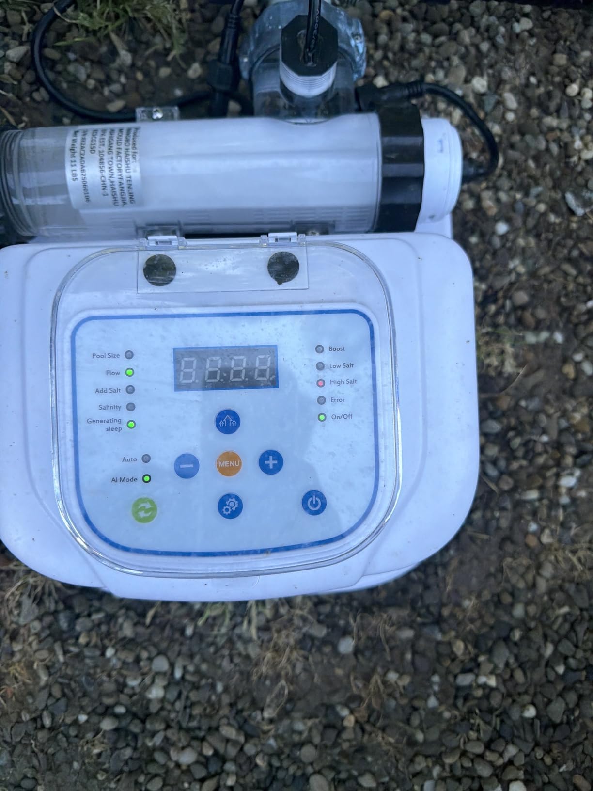 Salt Water Pool Chlorinator System, Up to 20,000 Gallons | Smart Salt Chlorine Generator with LCD Display, GFCI Plug & Precision Calibration, Pool Salt System for Above Ground Pools customer photo 1