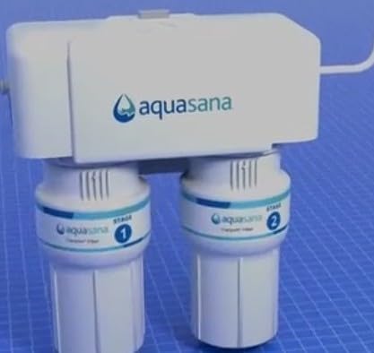 Aquasana Under Sink Water Filter | 2-Stage Filtration | Reduces up to 99.99% of PFAS, Lead, Chlorine, Cysts, & More | Under Counter Drinking Water Filter | Brushed Nickel Faucet | AQ-6200-BN customer photo 2