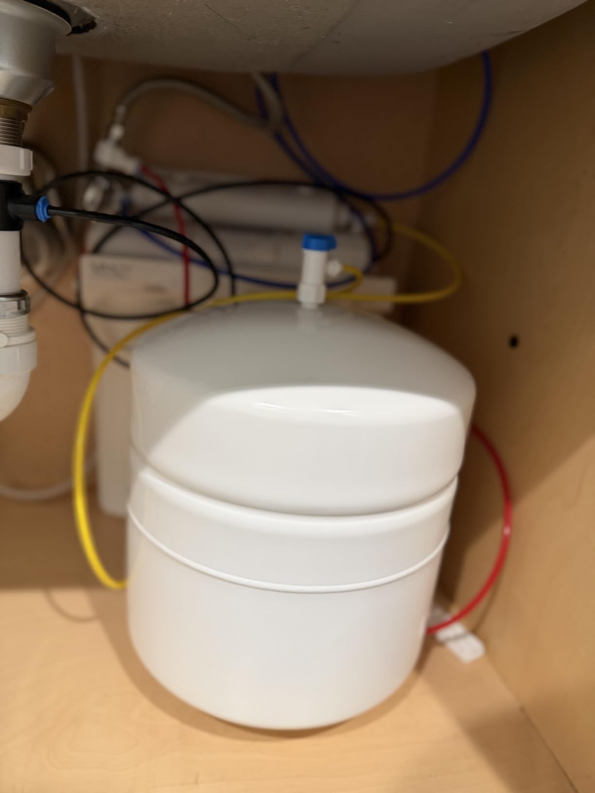 5-Stage Reverse Osmosis System, Under Sink RO Water Filter, WQA Gold Seal Certified to NSF/ANSI 58 & 372, Lead-Free Faucet, Tank, Leak Detector customer photo 2