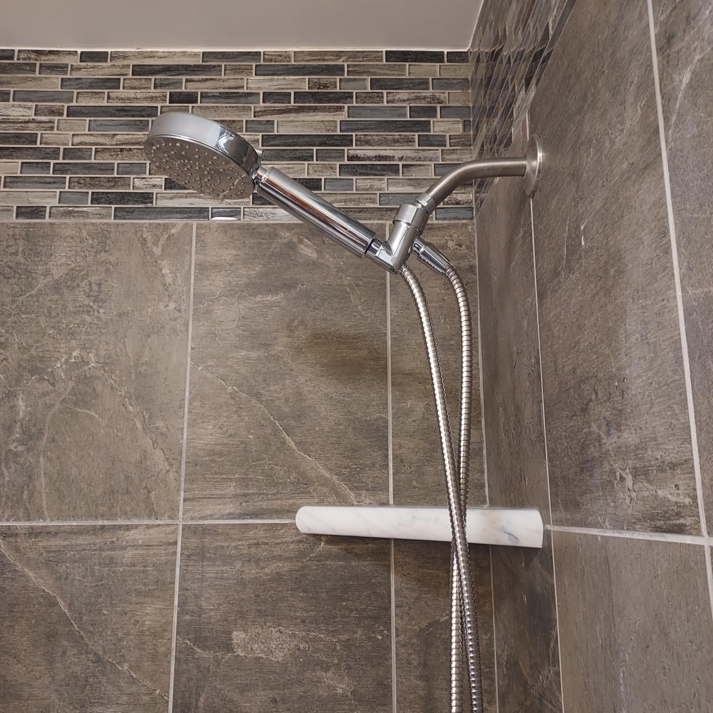 FEELSO Filtered Shower Head with Handheld, 6 Spray High Pressure ALL METAL Shower Head with Filters for Hard Water - Remove Chlorine, Reduce Dry Itchy Skin, Extra-long 72