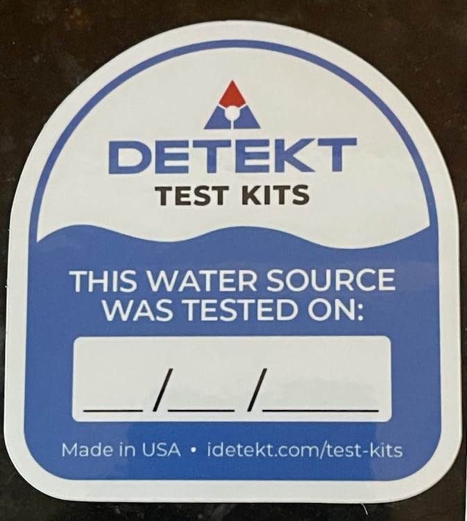 Lead in Drinking Water Test Kit by Detekt - Made in USA - Fast 5-Minute Results - Professional-Grade Accuracy - Consistent Quality & Expert Support - Easy DIY Home Test for Tap, Well & Filtered Water customer photo 2