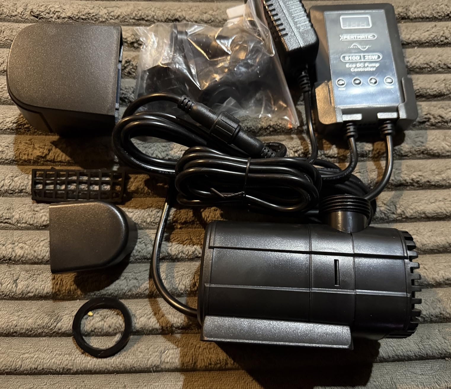 XPERTMATIC 925 GPH DC Aquarium Pump, 25W Variable Speed Return Pump, 11.5 ft Max Head, Ultra Quiet, 20-Level Adjustable Flow with 3 Modes, Submersible & Dry-Run Protection customer photo 1