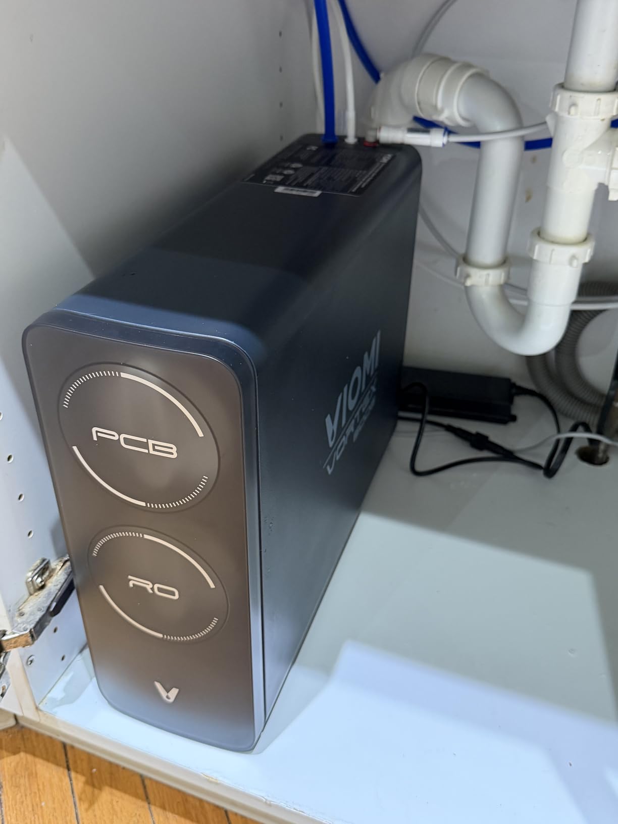 VIOMI V6 Pro Reverse Osmosis System, 600 GPD Tankless RO Water Filter System, Under Sink RO, 9-Stage Filtration, 3:1 Pure-to-Drain, Reduce TDS, NSF/ANSI 42, 53, 58, and 372 Certified, Smart LED Faucet customer photo 1
