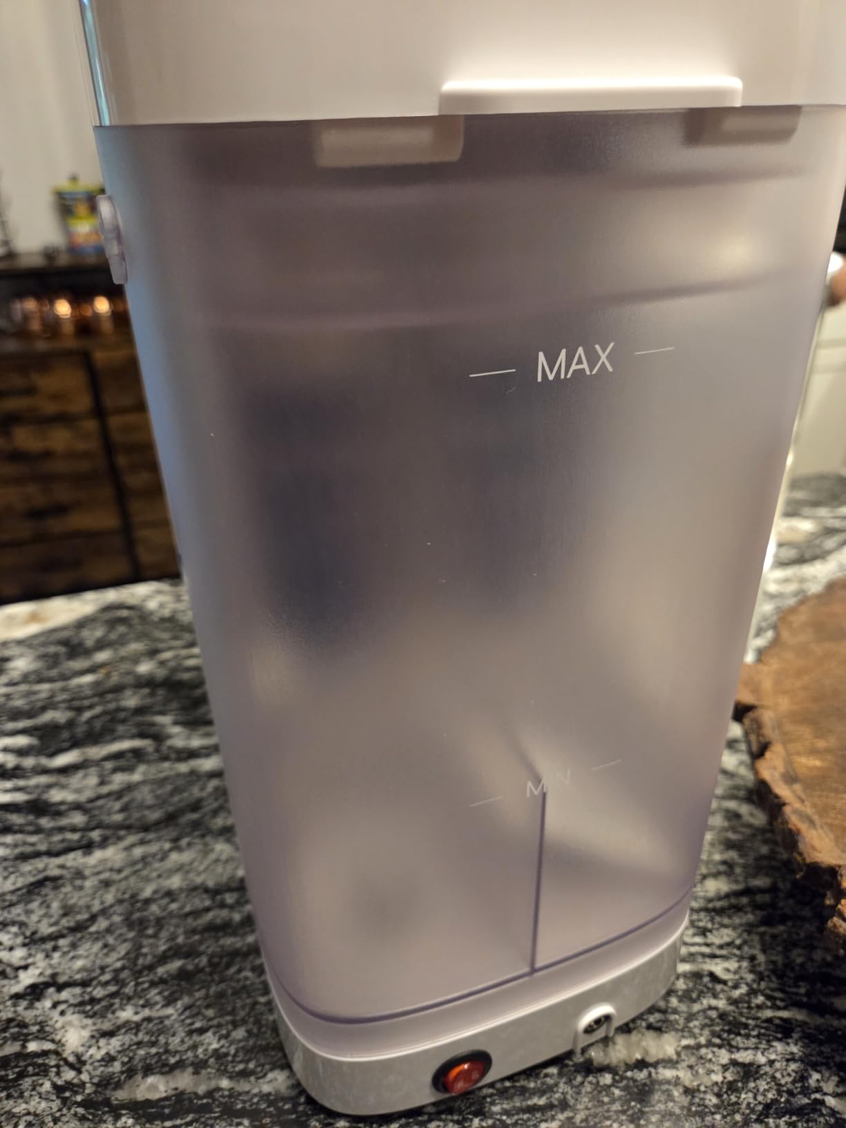 PR1-A Countertop UV Reverse Osmosis Water Filter System, 6 Stage RO Filtration Purifier No Plumbing Machine for Home Counter Top with 68 fl.oz(2L) Glass Pitcher, TDS and Filter Life Detection customer photo 1