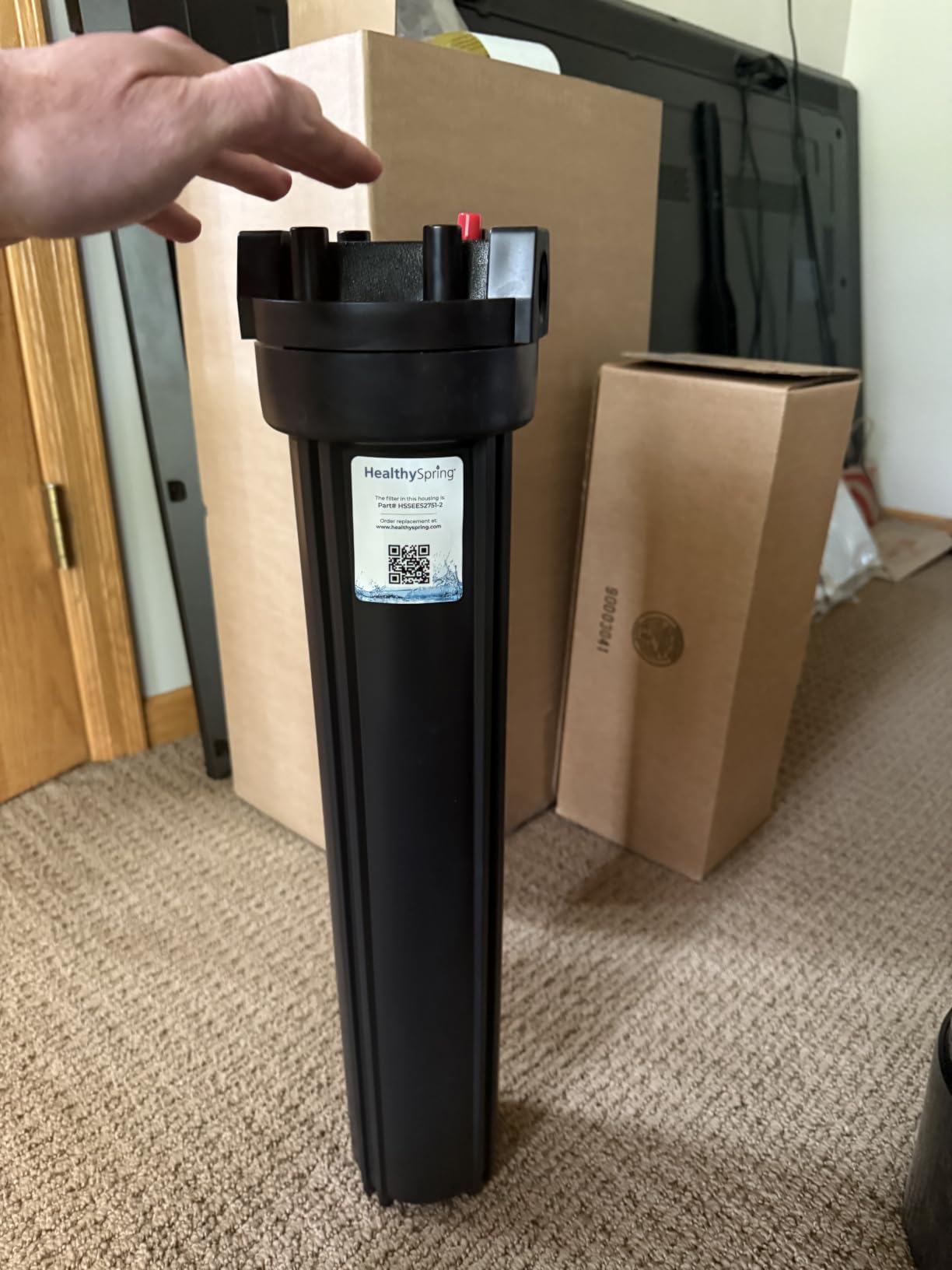 Clean Home Whole House Water Filter System - High-Capacity Carbon Filter for Chlorine & Chloramine Reduction, Up to 600,000 Gallons, Includes Pre-Filter Kit and Replacement Filter customer photo 1