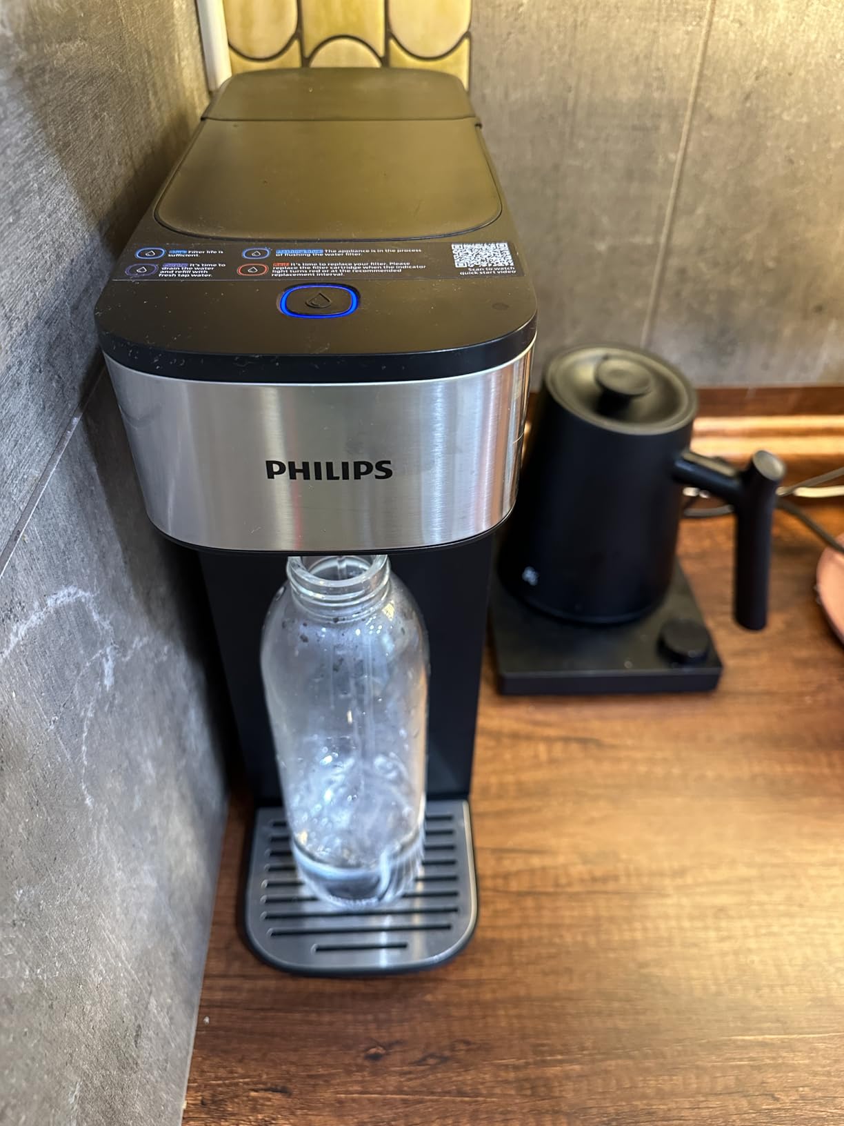 PHILIPS Countertop Reverse Osmosis Water Filter, Installation-Free | NSF-certified 5-stage RO countertop system with Aquaporin Tech customer photo 2