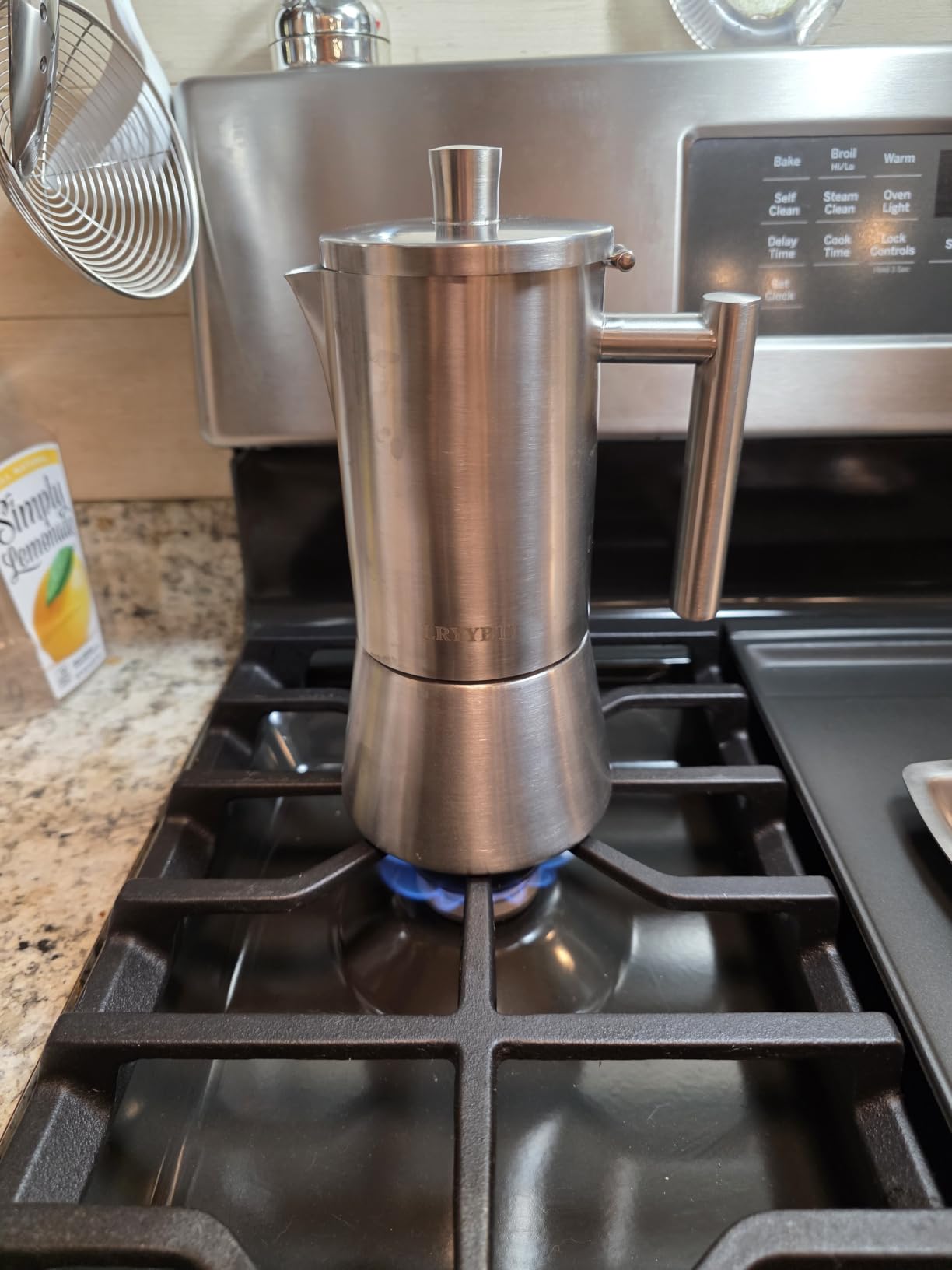 10oz 6 Cup Stovetop Moka Pot Food Grade Stainless Steel | Espresso Coffee Maker, For Gas Electric Induction Stove, Classic Italian Moka Coffee Pot, For Home Camping Travel customer photo 1