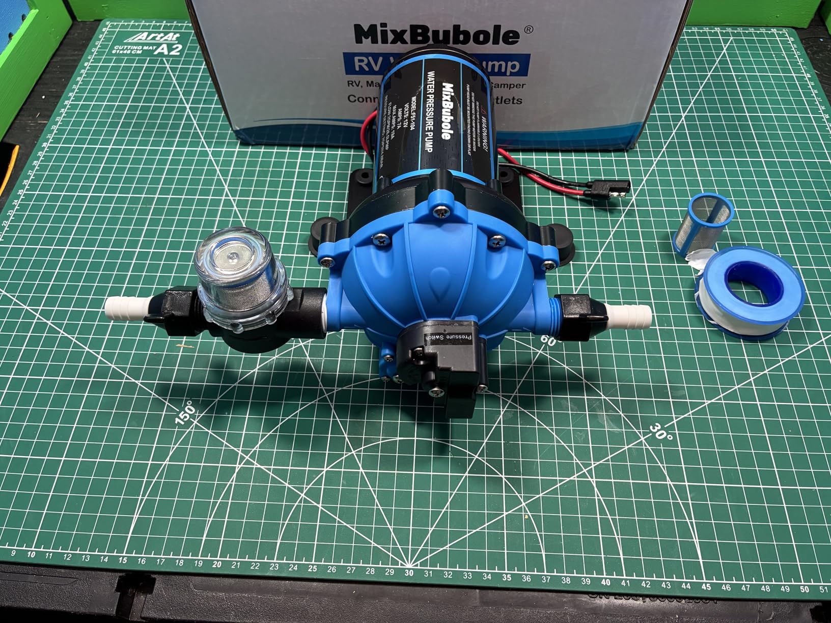 1.35HP Whole House Water Pressure Booster Pump 90PSI 115V Automatic Variable Speed Penmanent Mangnet Motor Constant Pressure Wireless App Control Compact Design for Home House Villa Apartmen customer photo 1