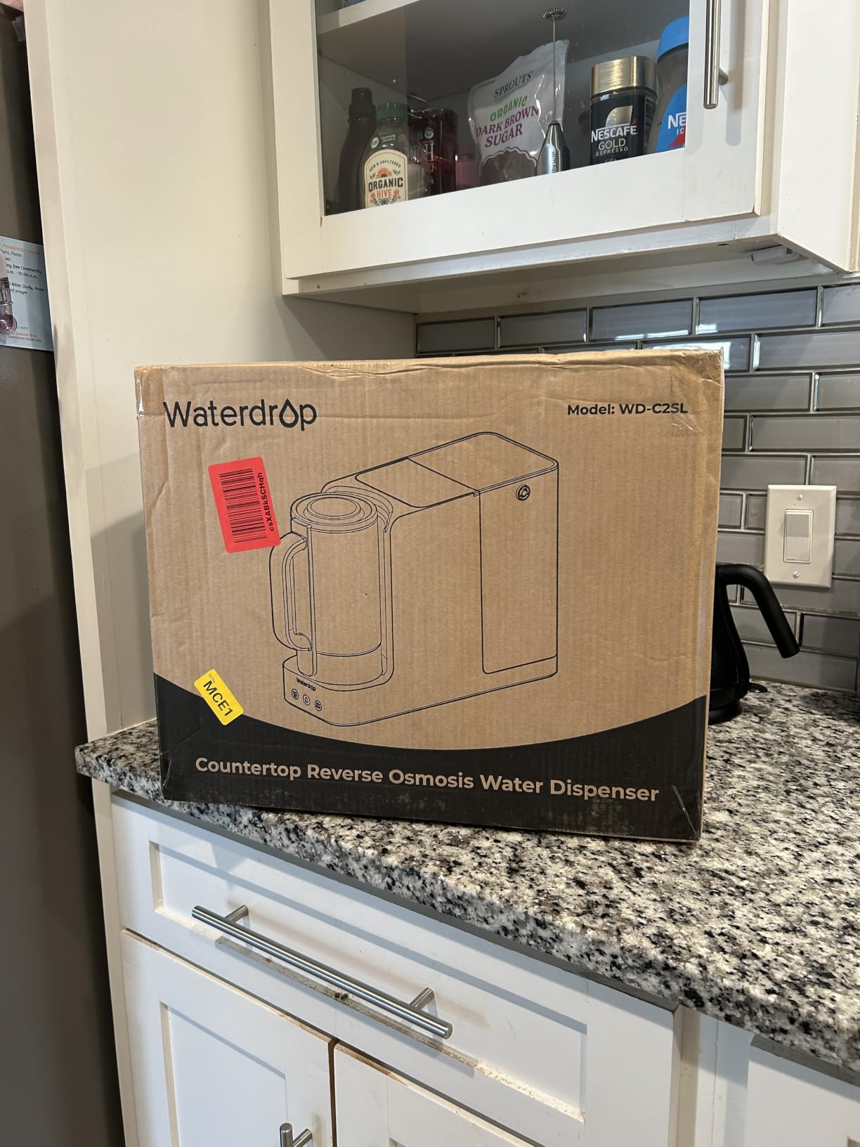 Waterdrop C2SL Reverse Osmosis Water Filter Countertop, Mineral RO System, 7-Stage RO Filtration with Autofill Glass Pitcher customer photo 1
