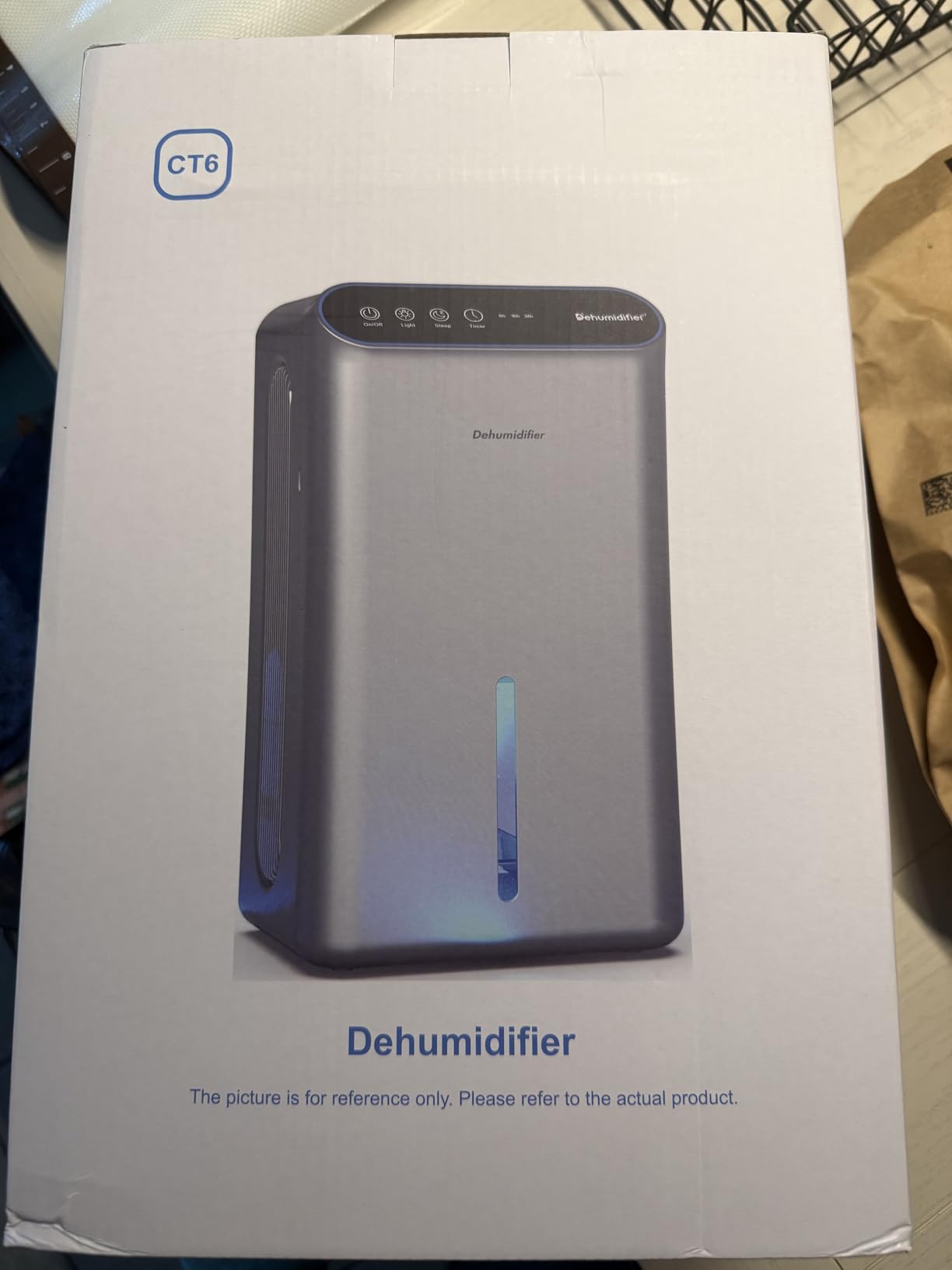 Dehumidifiers for Home, 2.5L Tank, 35dB Quiet, New Rotary Technology Dehumidifier with Drain Hose, Works Down to 1°C/34°F, Auto Shutoff, Ideal for Basement Bedroom Bathroom RV Closet customer photo 1