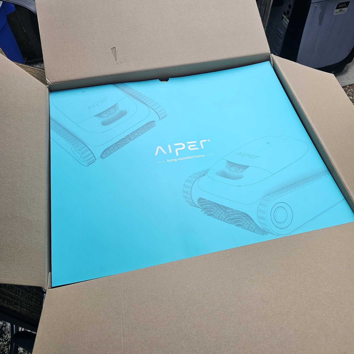 (2026 Upgrade) Aiper Scuba S1 Robotic Pool Cleaner, 270-Min Runtime, Floor,Wall,Waterline,Shallow Area Cleaning, Smarter Navigation, 11 High-Precision Sensors, App Support & Weekly Custom Cleaning customer photo 2
