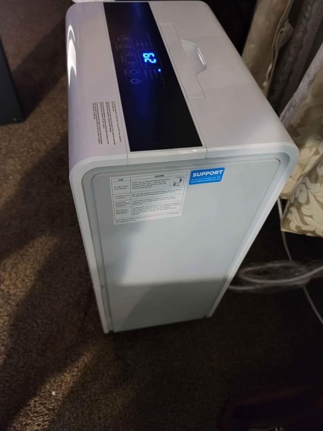 DuraComfort 50 Pint Smart Dehumidifier with Pump, 4500 Sq.Ft Energy Star for Basement, App Control, Auto Defrost, Drain Hose, Timer customer photo 2