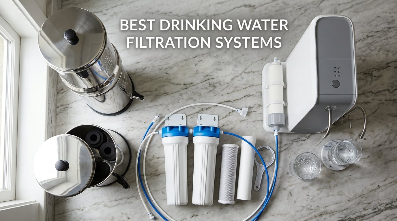best drinking water filtration systems