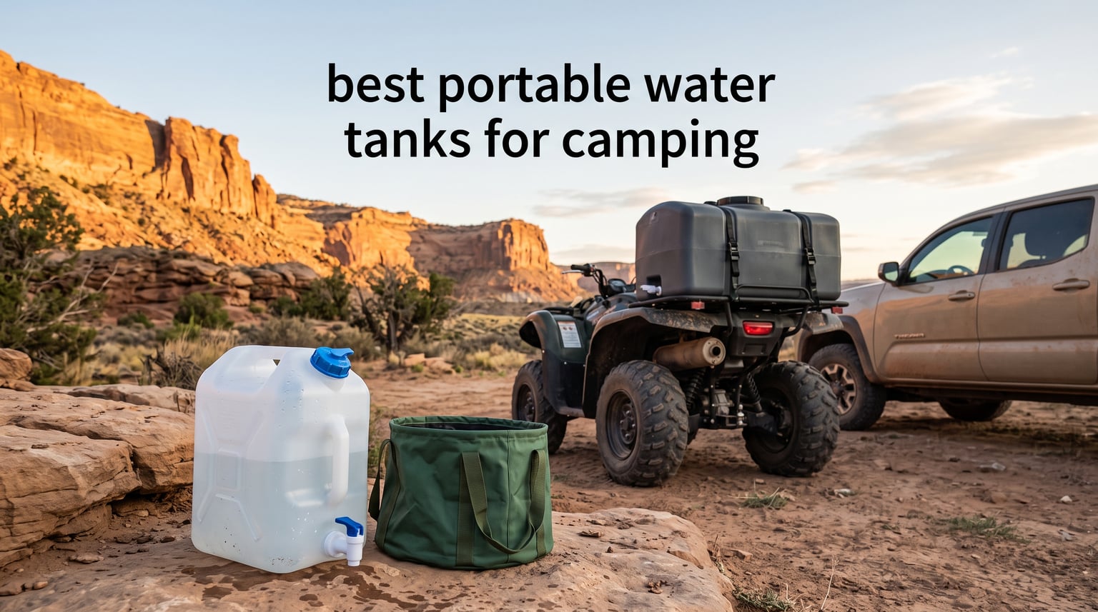 best portable water tanks for camping