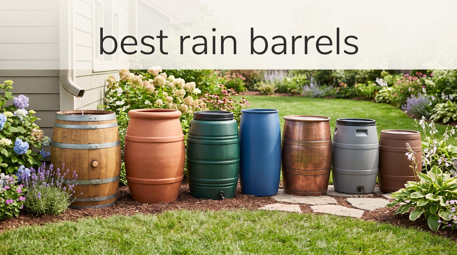 best rain barrels