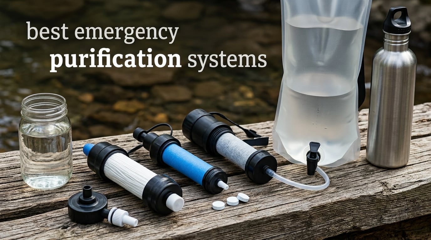 best emergency water purification systems