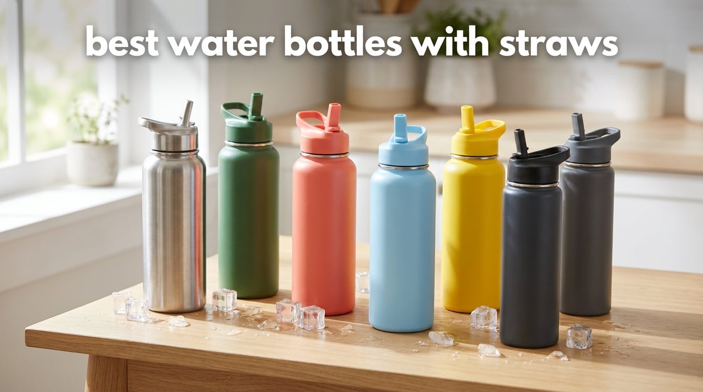 best water bottles with straws