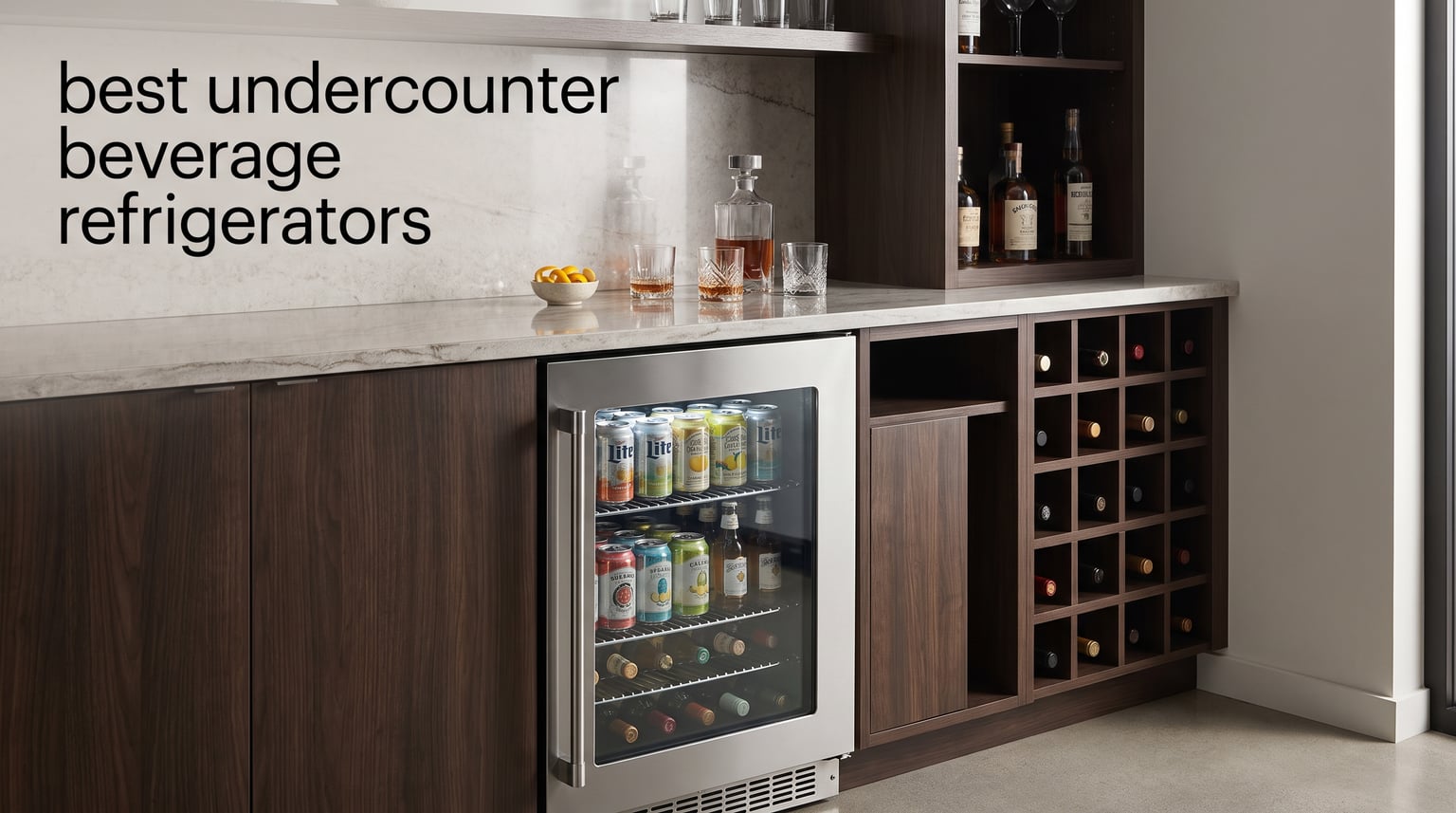 best undercounter beverage refrigerators