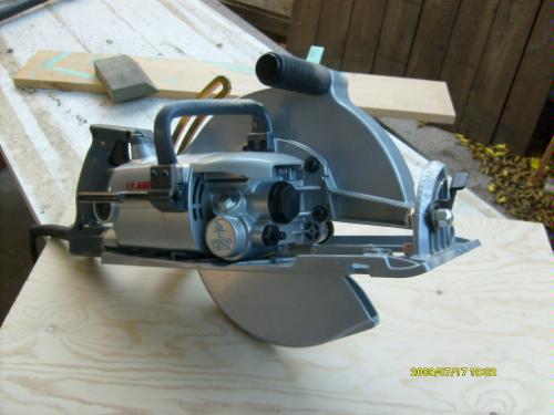 Big Foot Tools 10 1/4 Circular Saw Magnesium Worm Drive Saw Beam Saw with Skil Motor - Professional PowerSaw for One Pass Precision Cutting and Durability - BF-UG - SC-1025SU customer photo 1